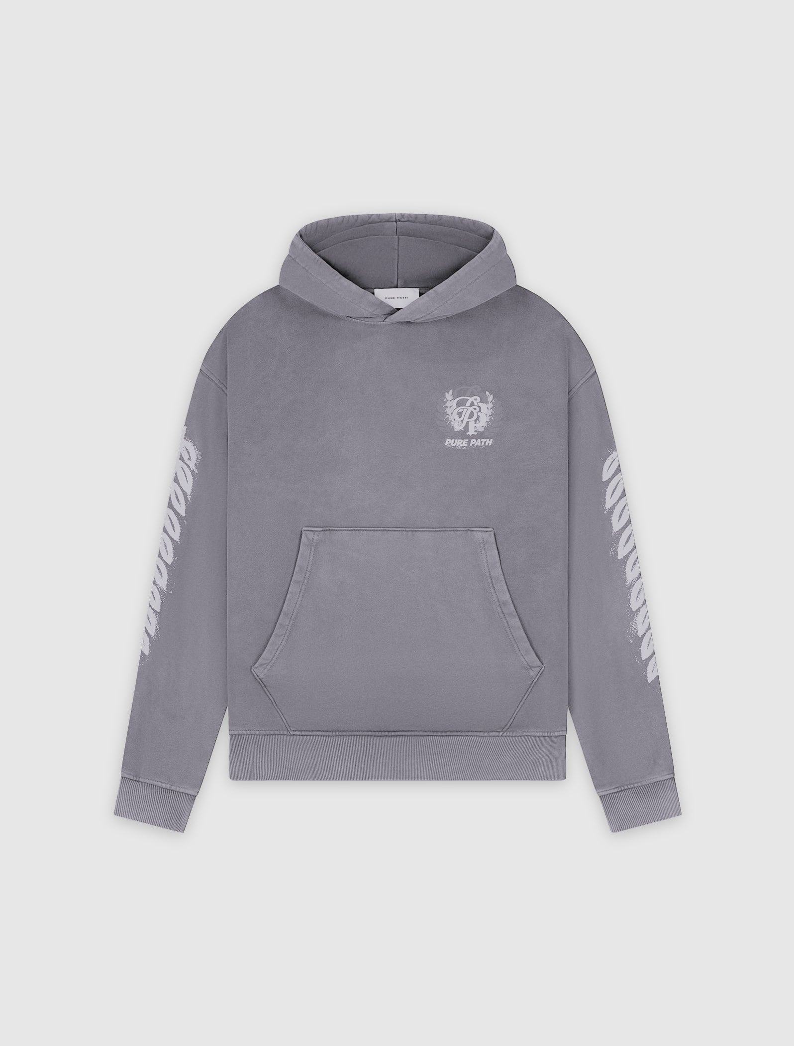 Faded Leaves Hoodie | Black