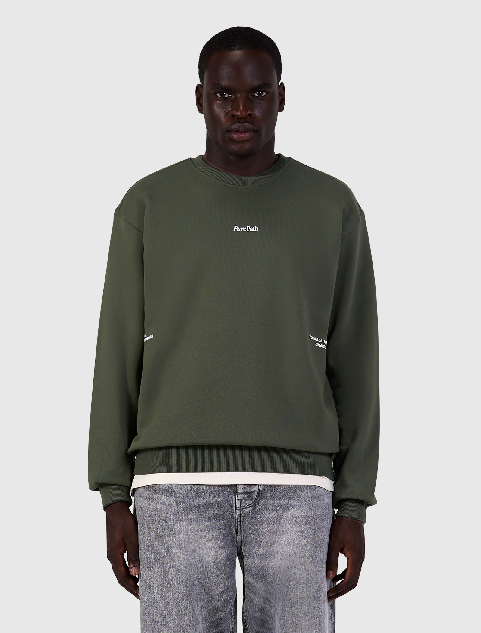Mirror Logo Sweater | Dark Army