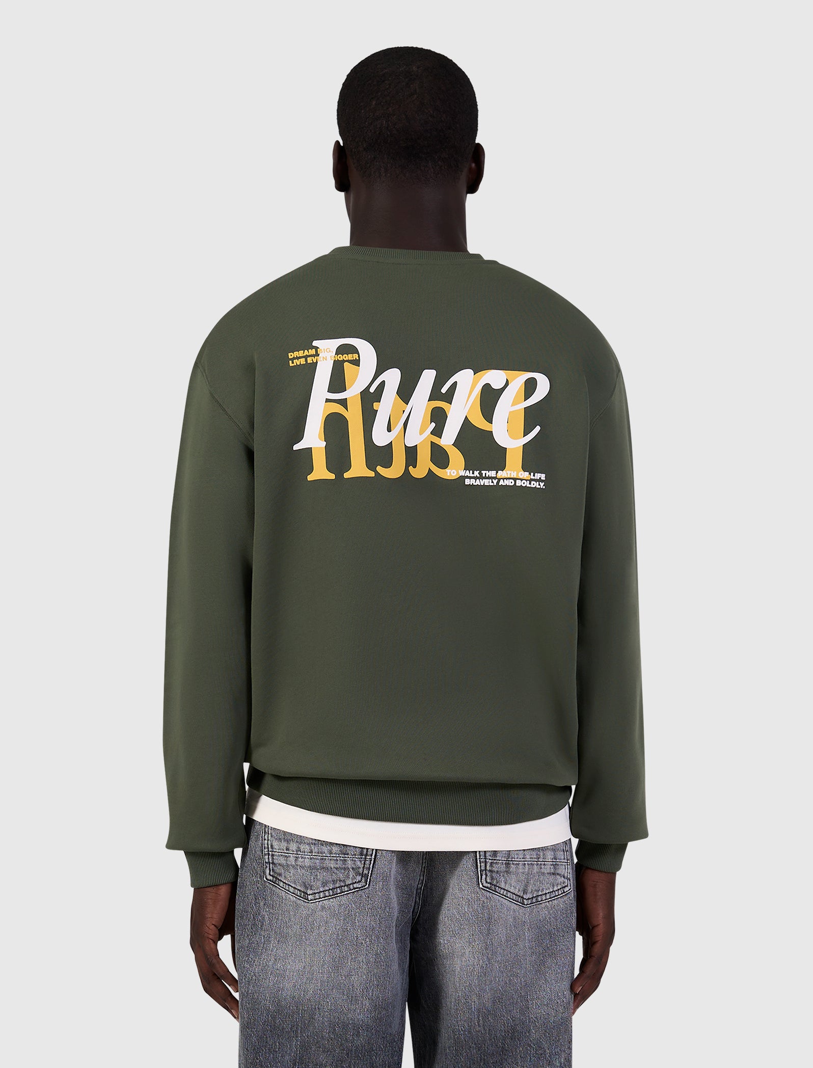Mirror Logo Sweater | Dark Army