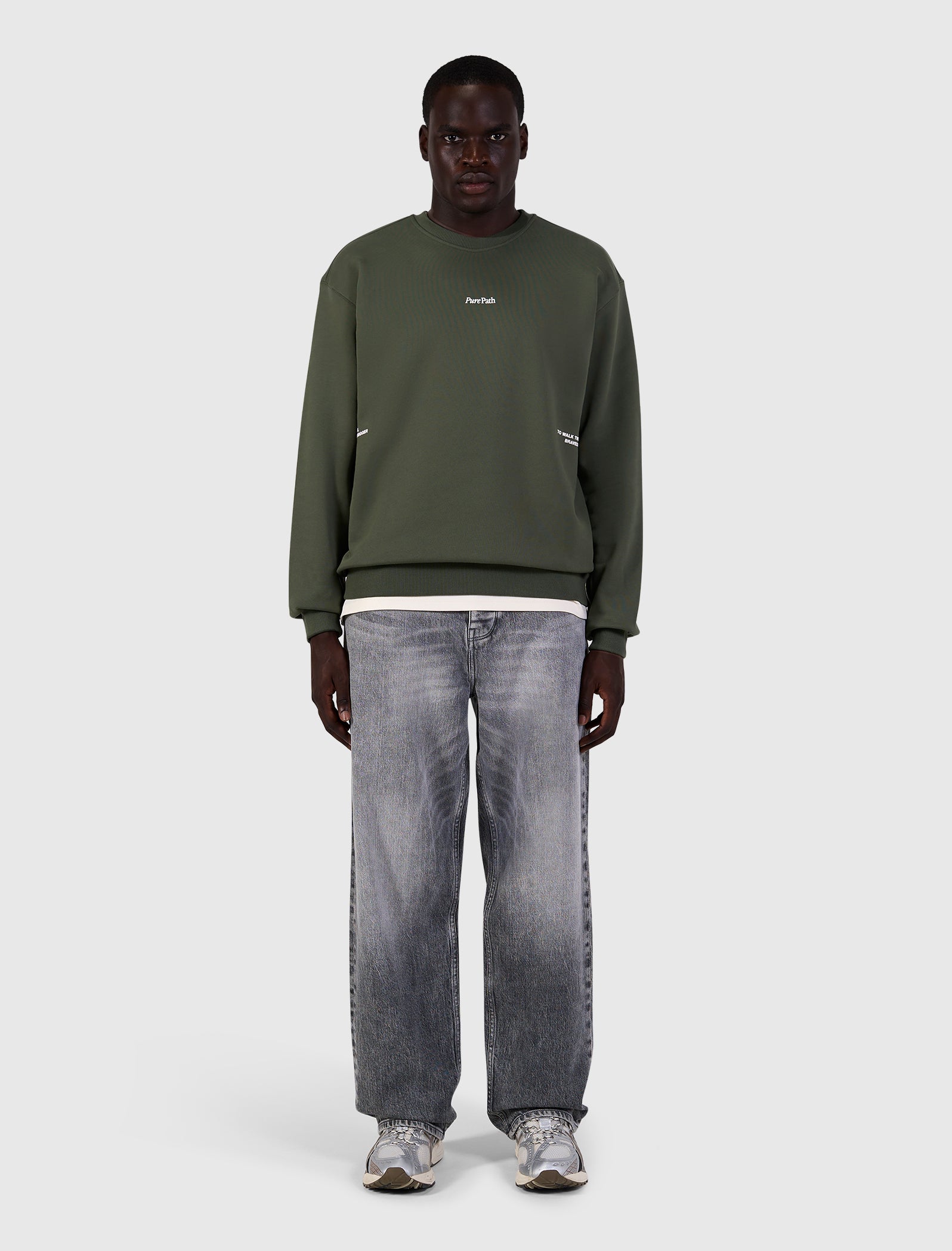 Mirror Logo Sweater | Dark Army