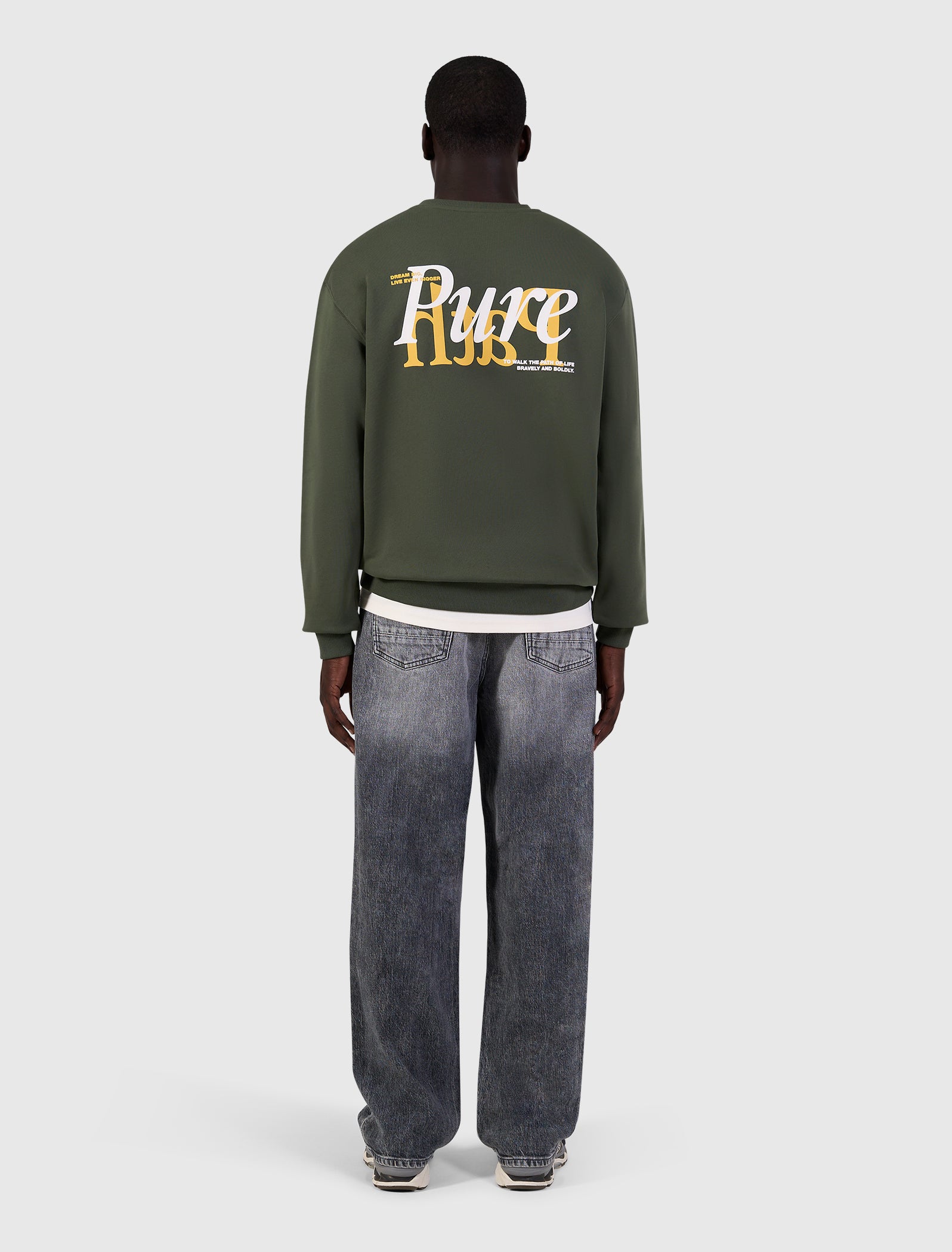 Mirror Logo Sweater | Dark Army
