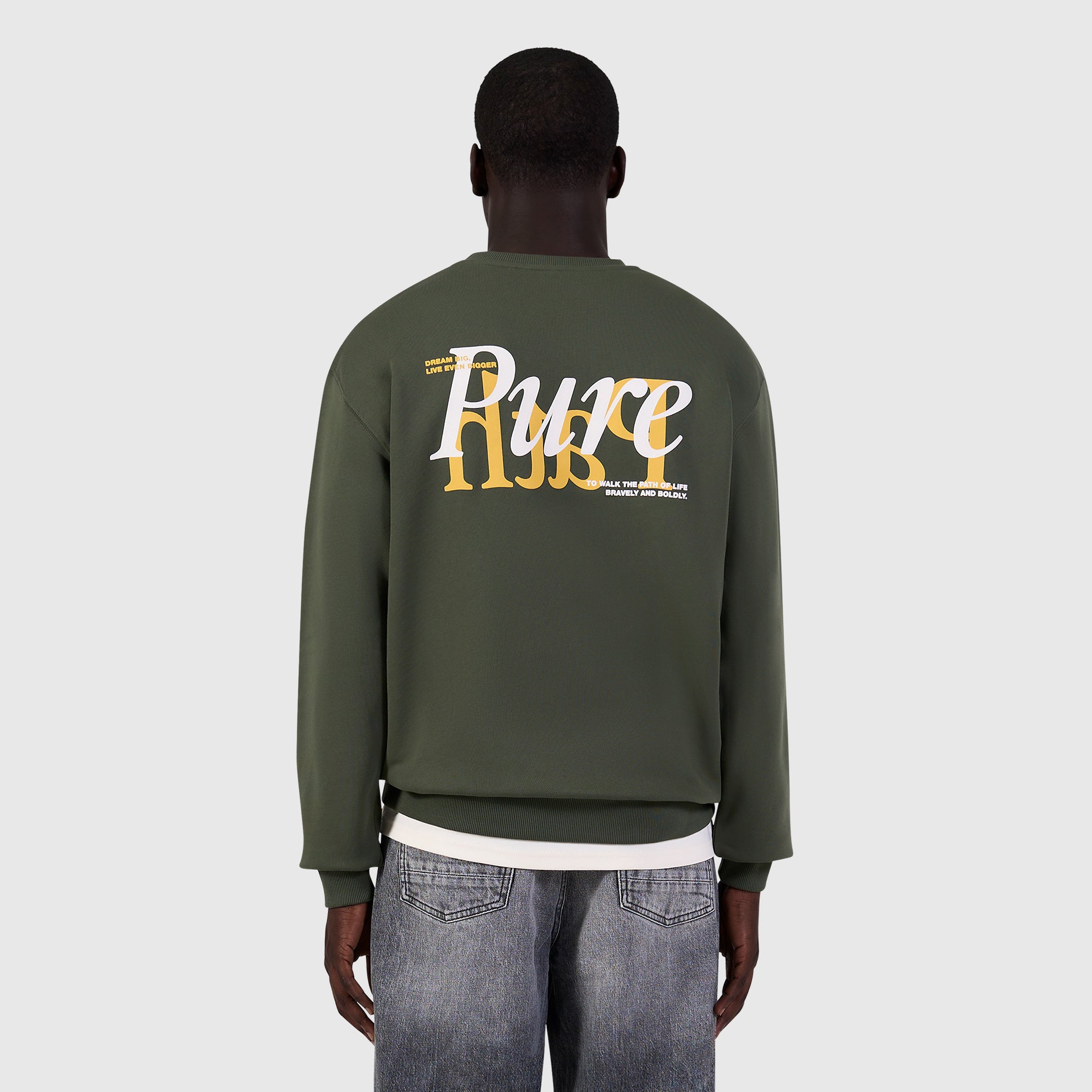 Mirror Logo Sweater | Dark Army