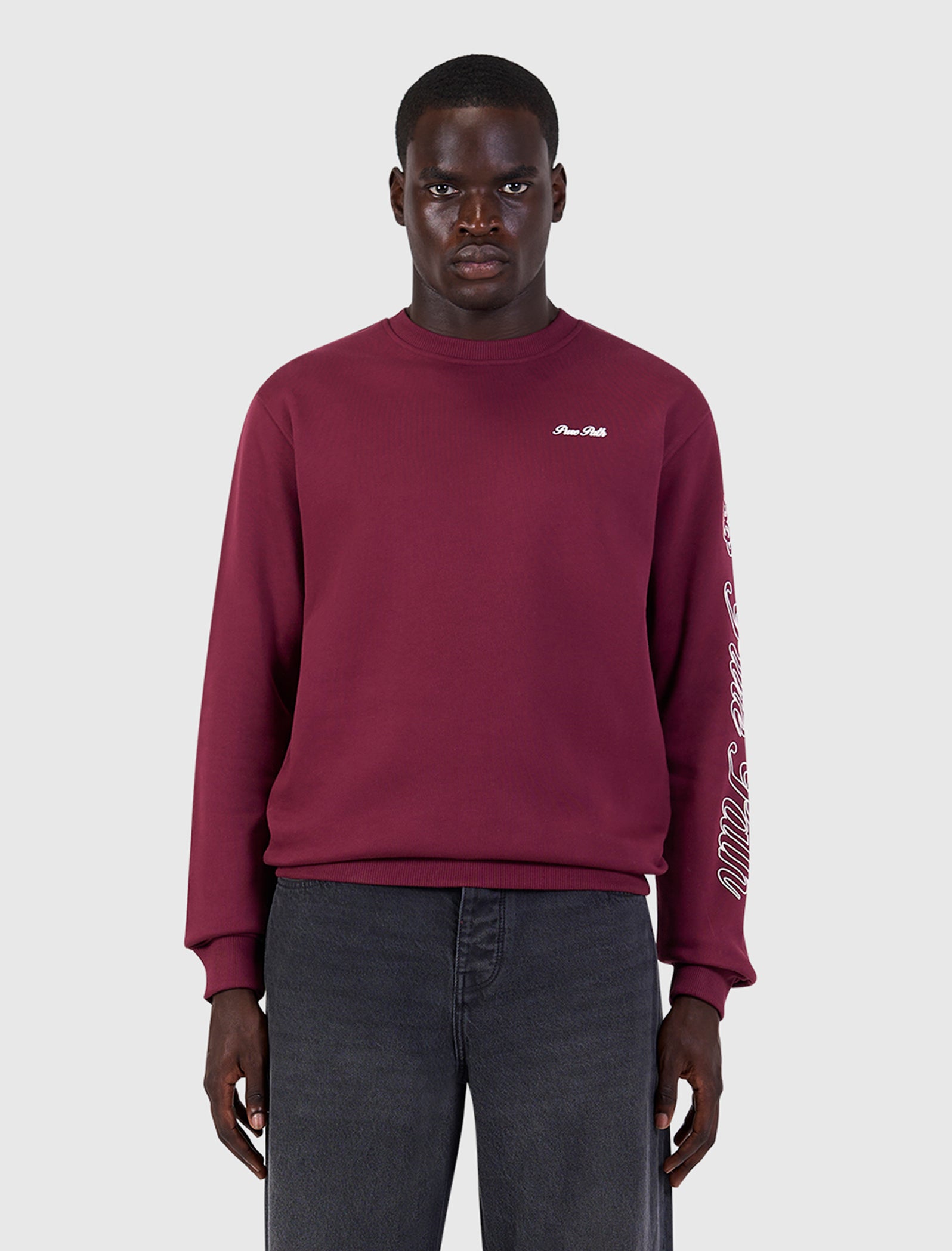 Essence of Life Sweater | Wine Red