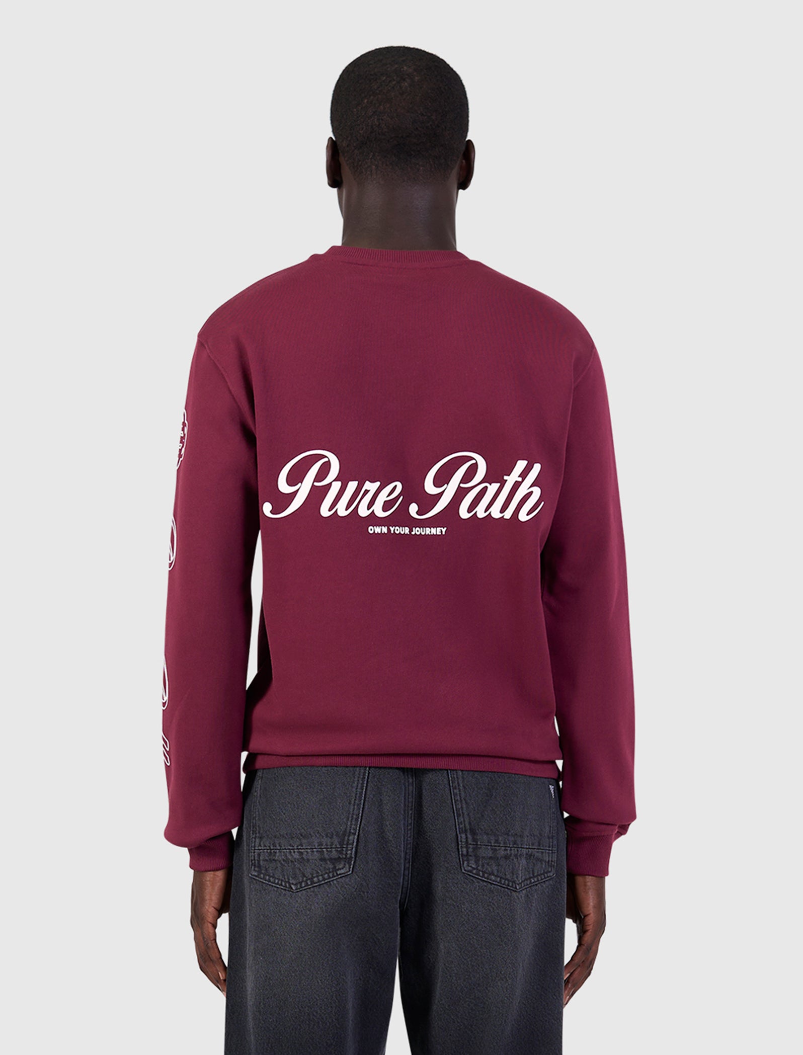 Essence of Life Sweater | Wine Red