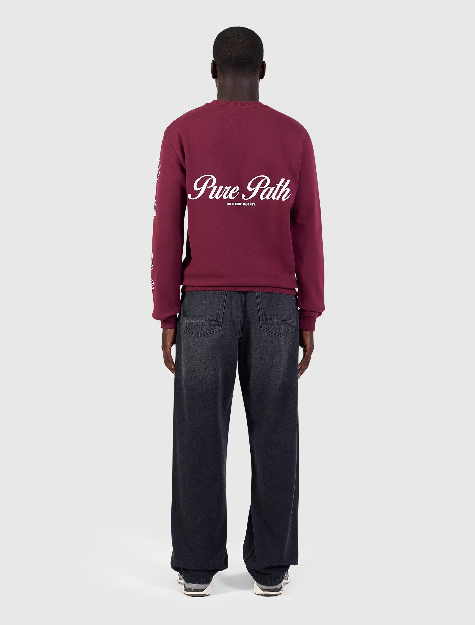 Essence of Life Sweater | Wine Red