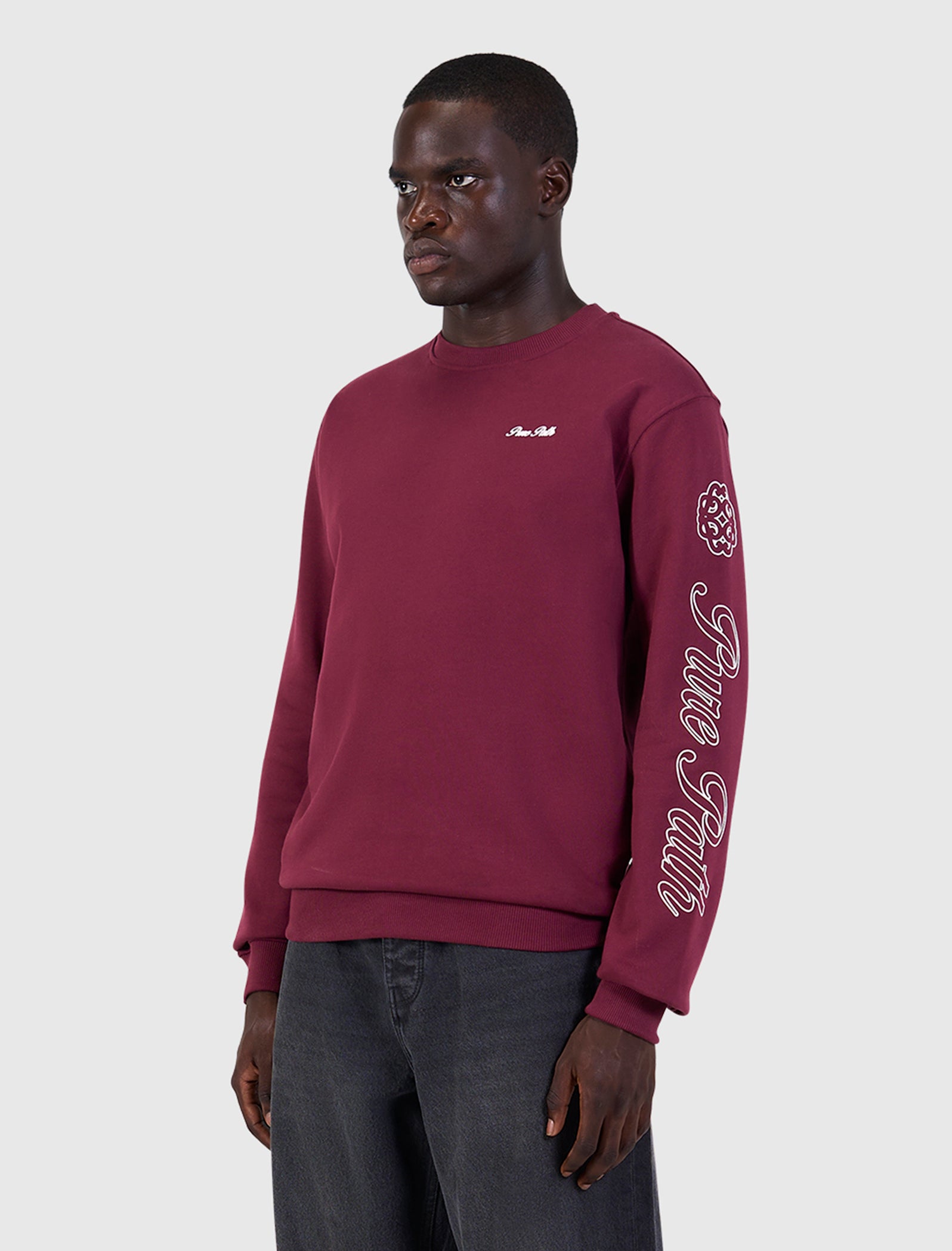 Essence of Life Sweater | Wine Red