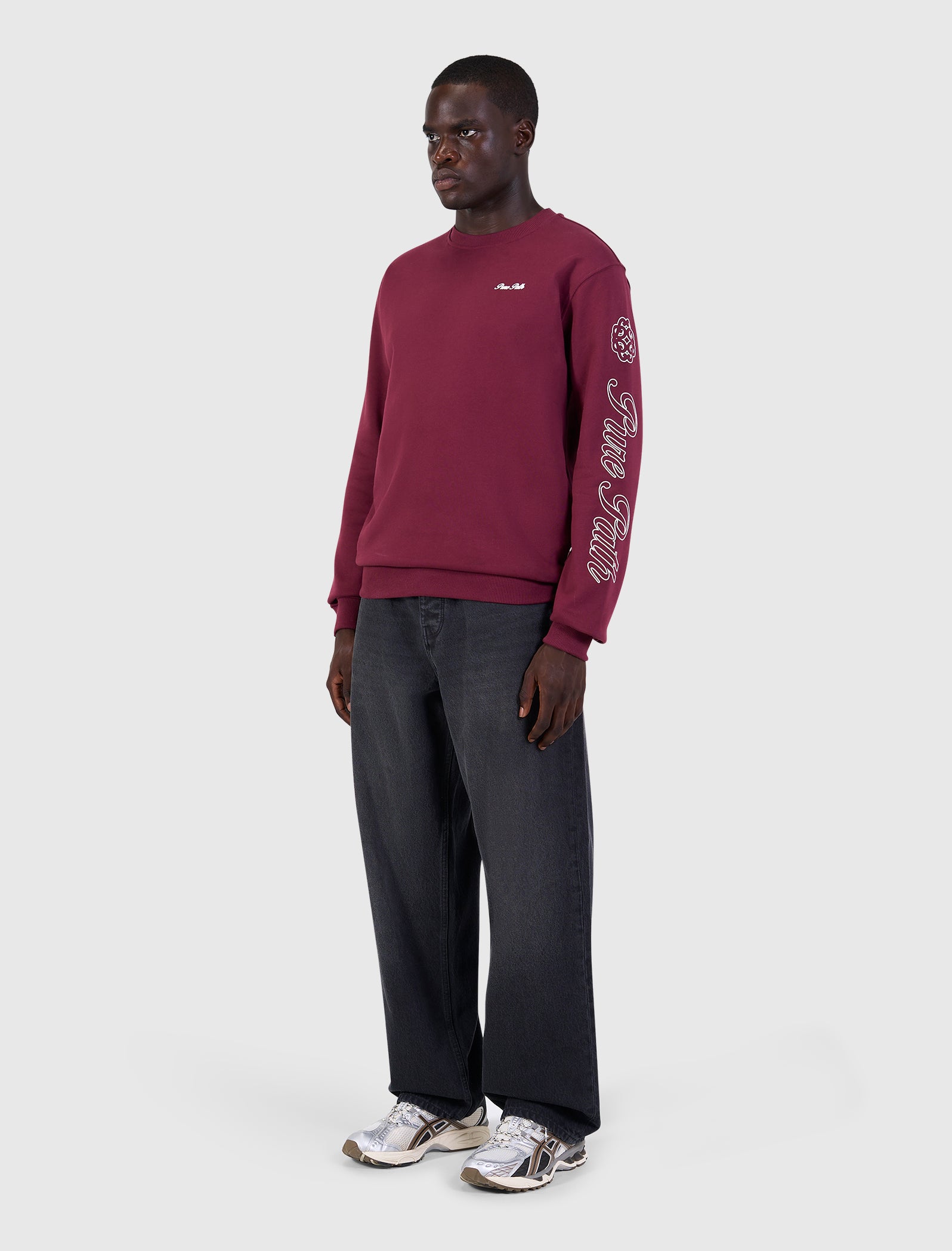 Essence of Life Sweater | Wine Red