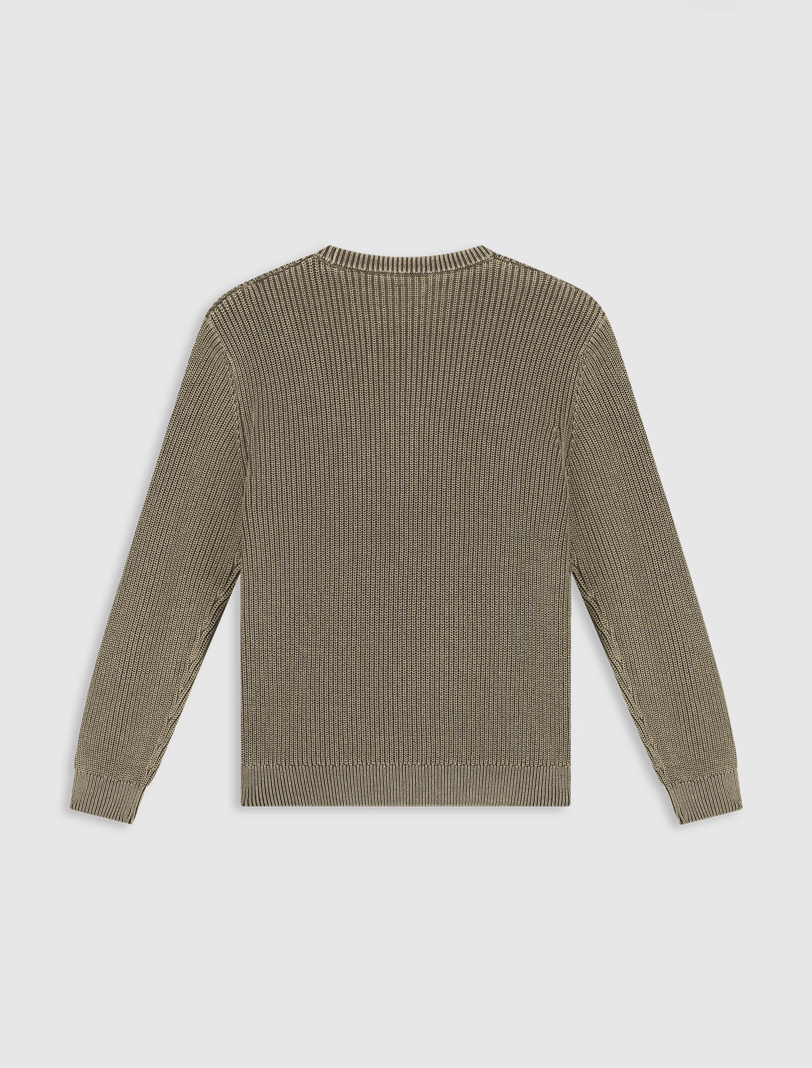 Washed United Knit Sweater | Taupe