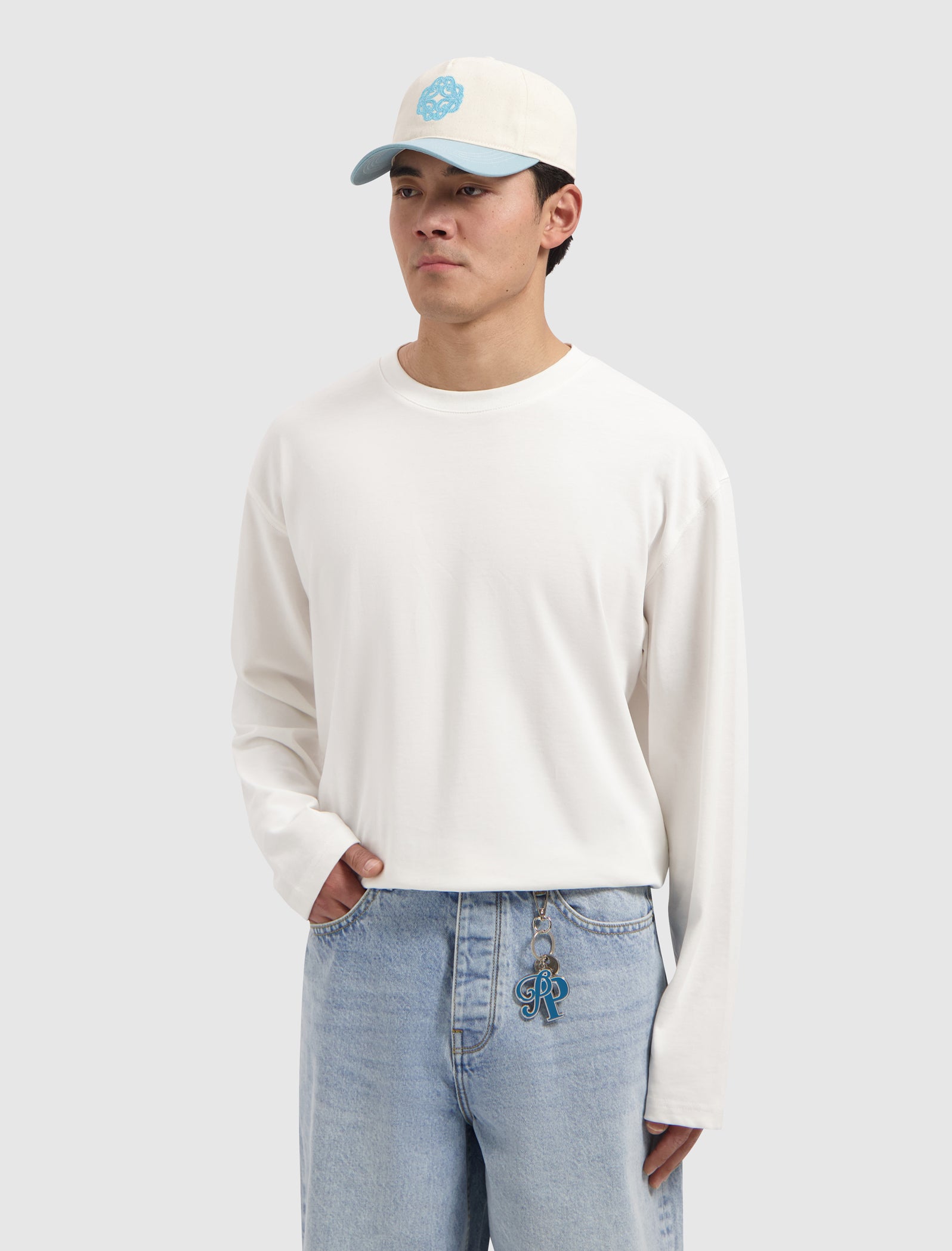 Logo Keychain | Aqua