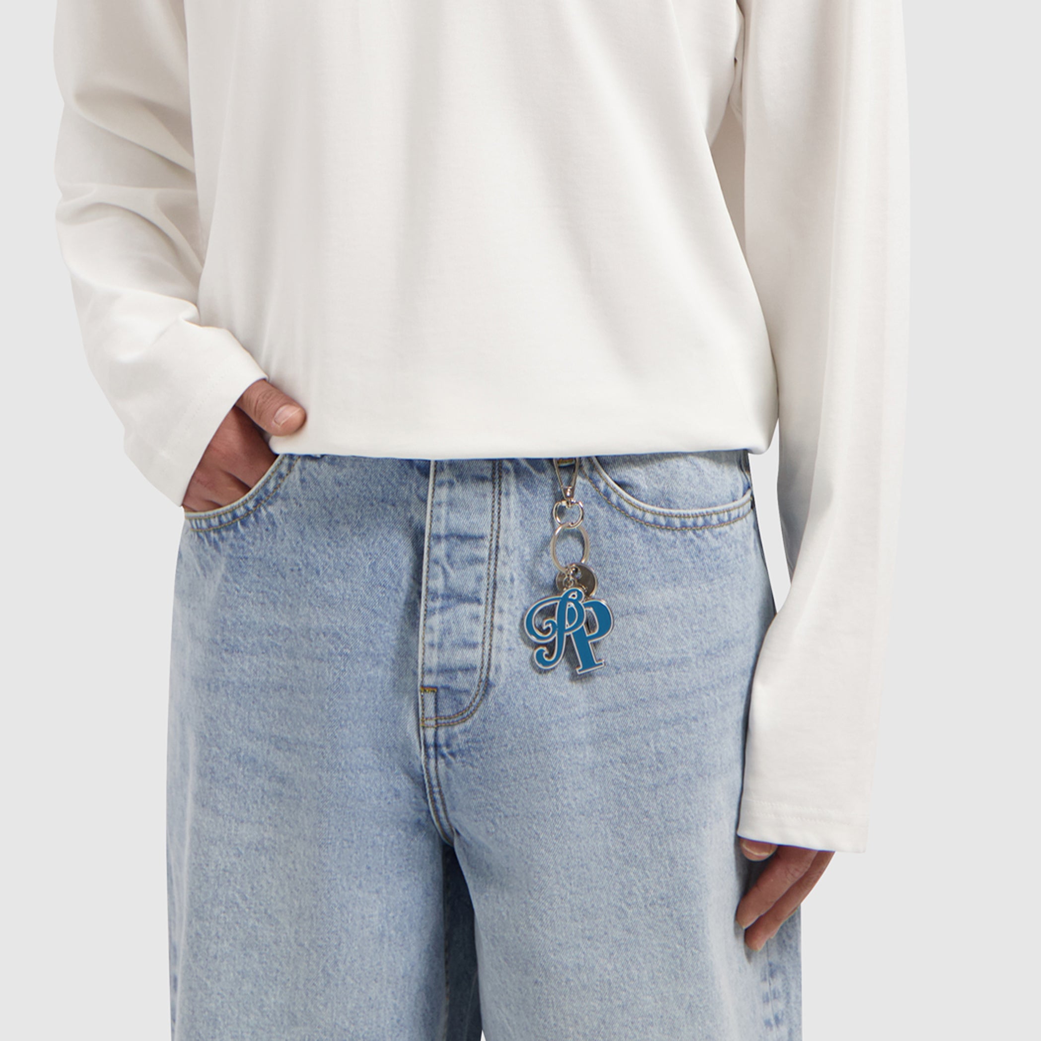 Logo Keychain | Aqua