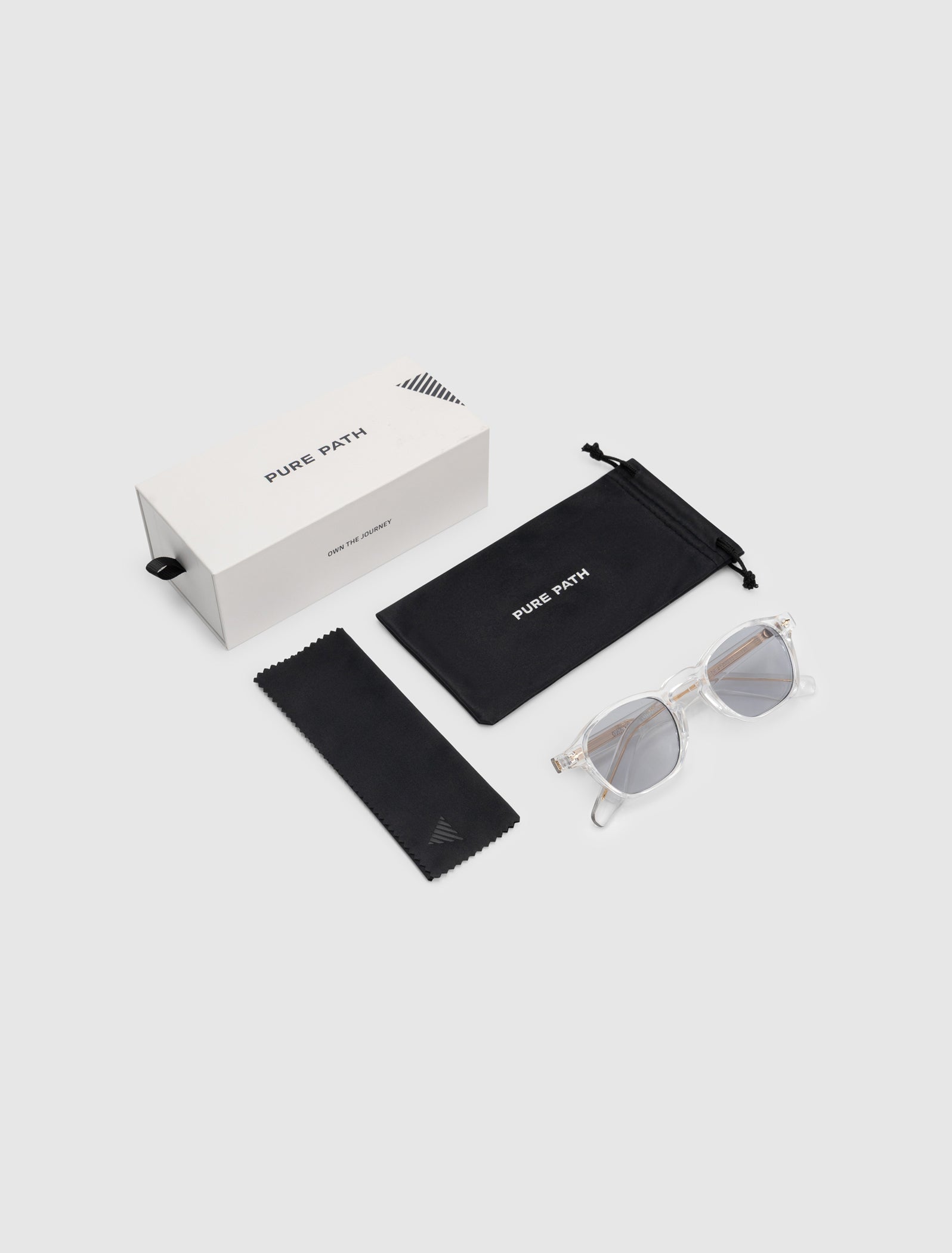 The Mike Sunglasses | Transparant