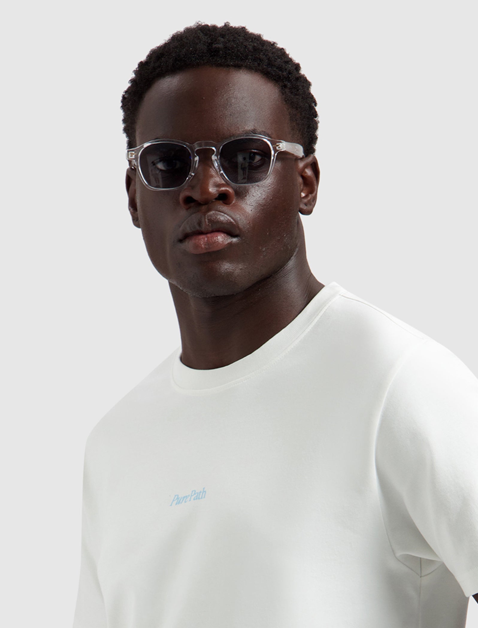 The Mike Sunglasses | Transparant