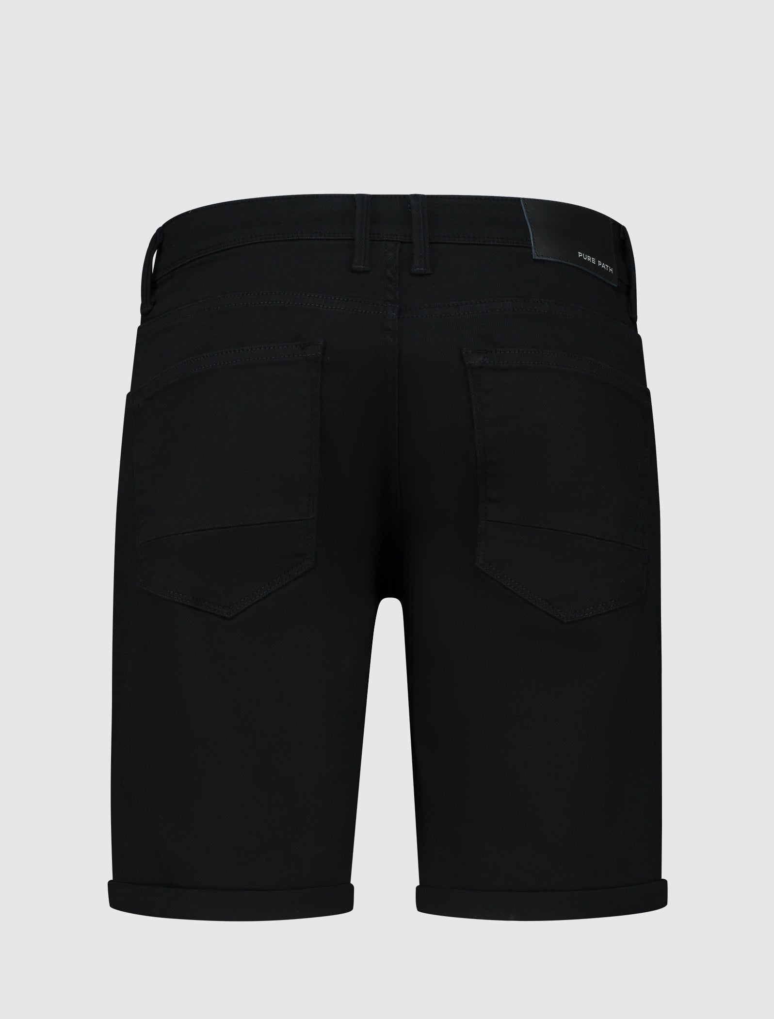 The Steve Skinny Fit Shorts | Black