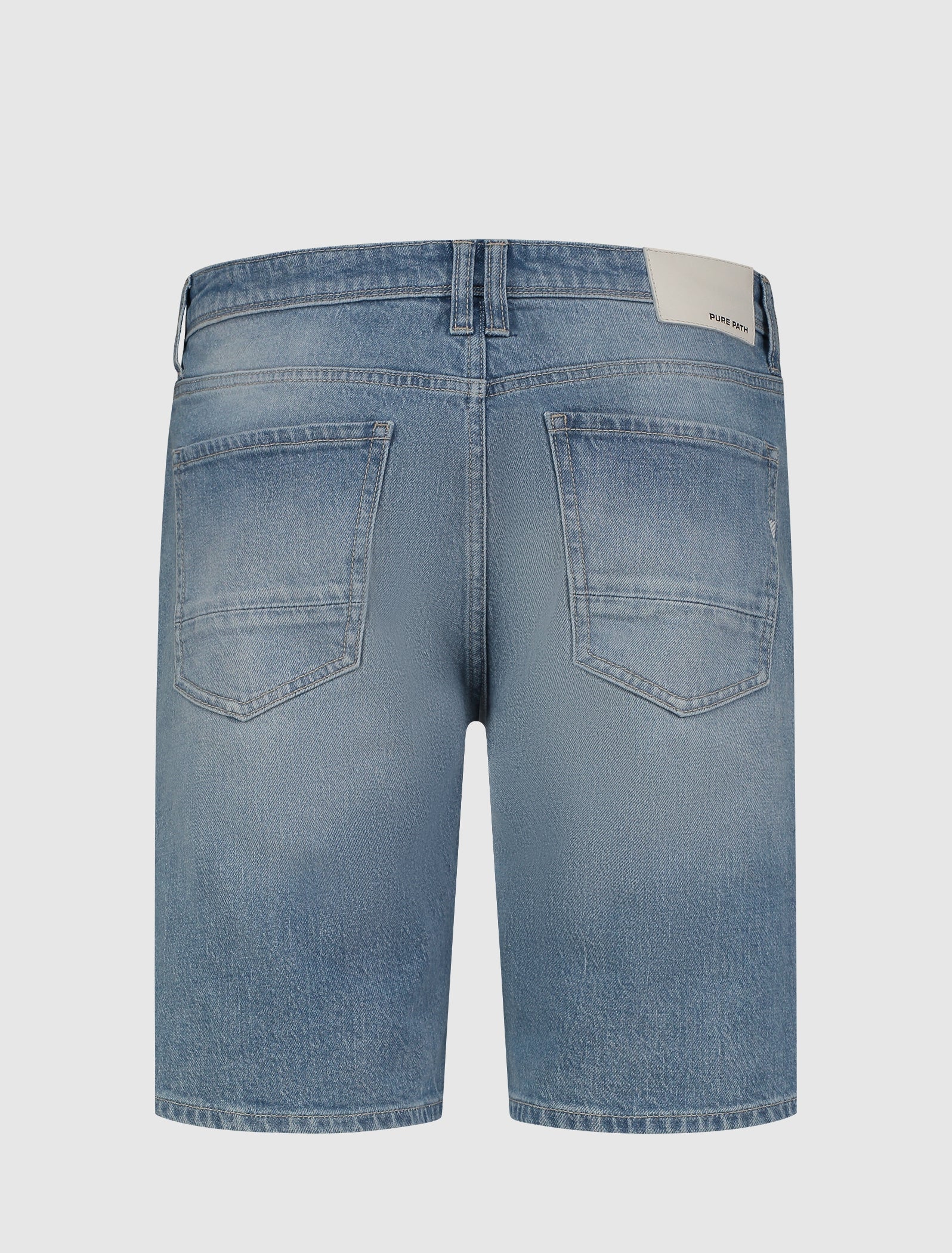 The Owen Regular Fit Shorts | Denim Light Blue