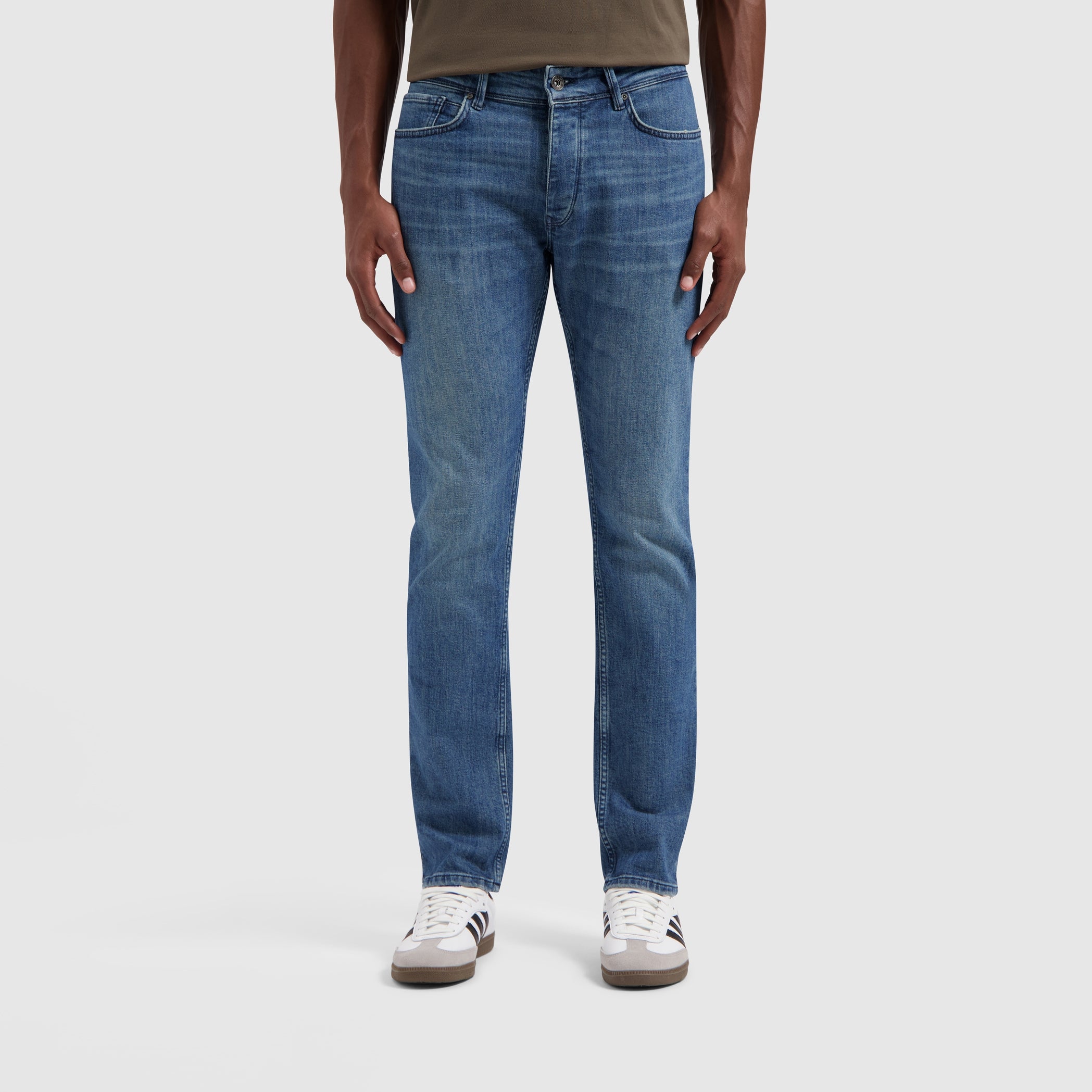 The Eric Regular Fit Jeans | Denim Mid Blue