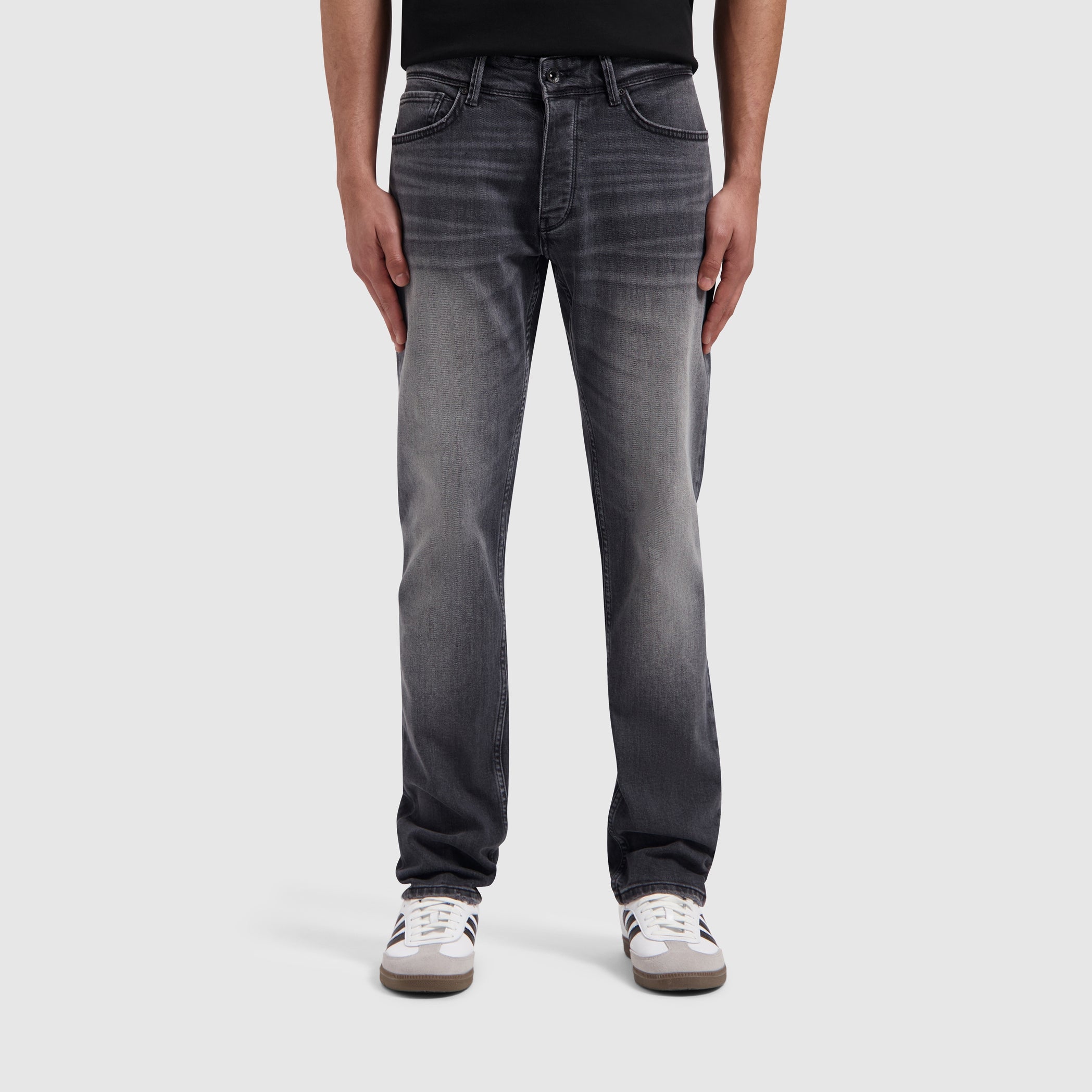 The Eric Regular Fit Jeans | Denim Dark Grey