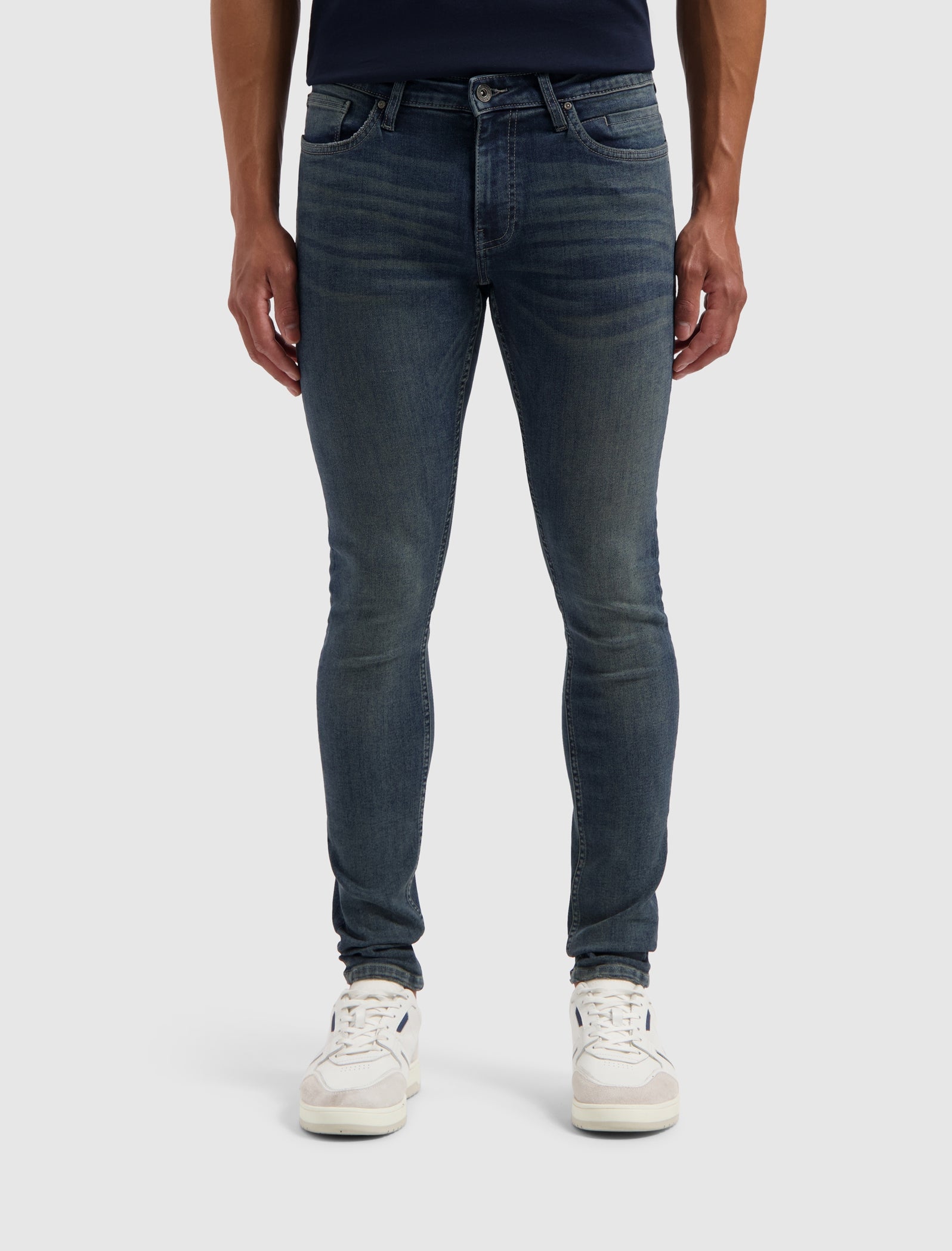The Jone Skinny Fit Jeans | Denim Blue Green