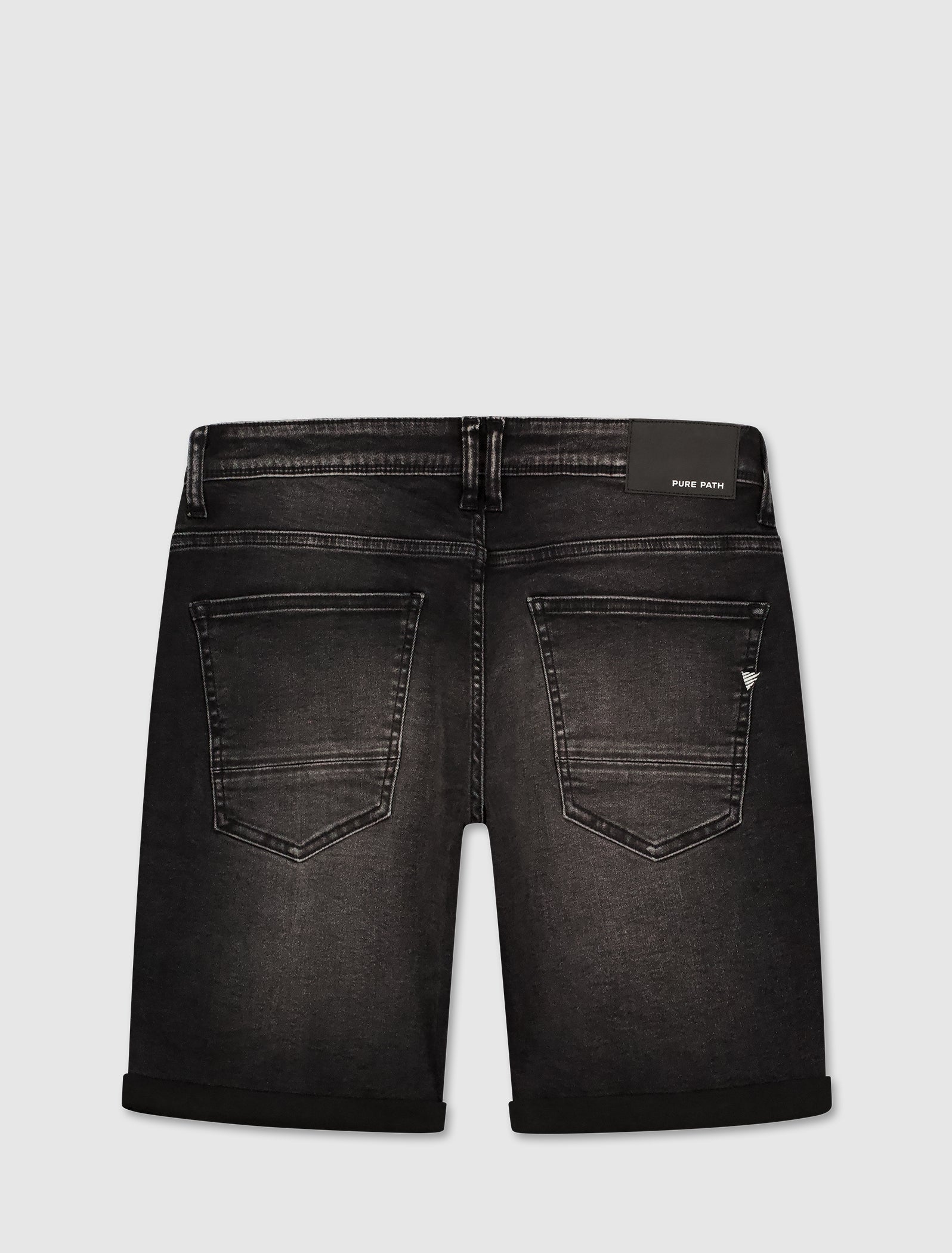 The Miles Slim Fit Shorts | Denim Dark Grey
