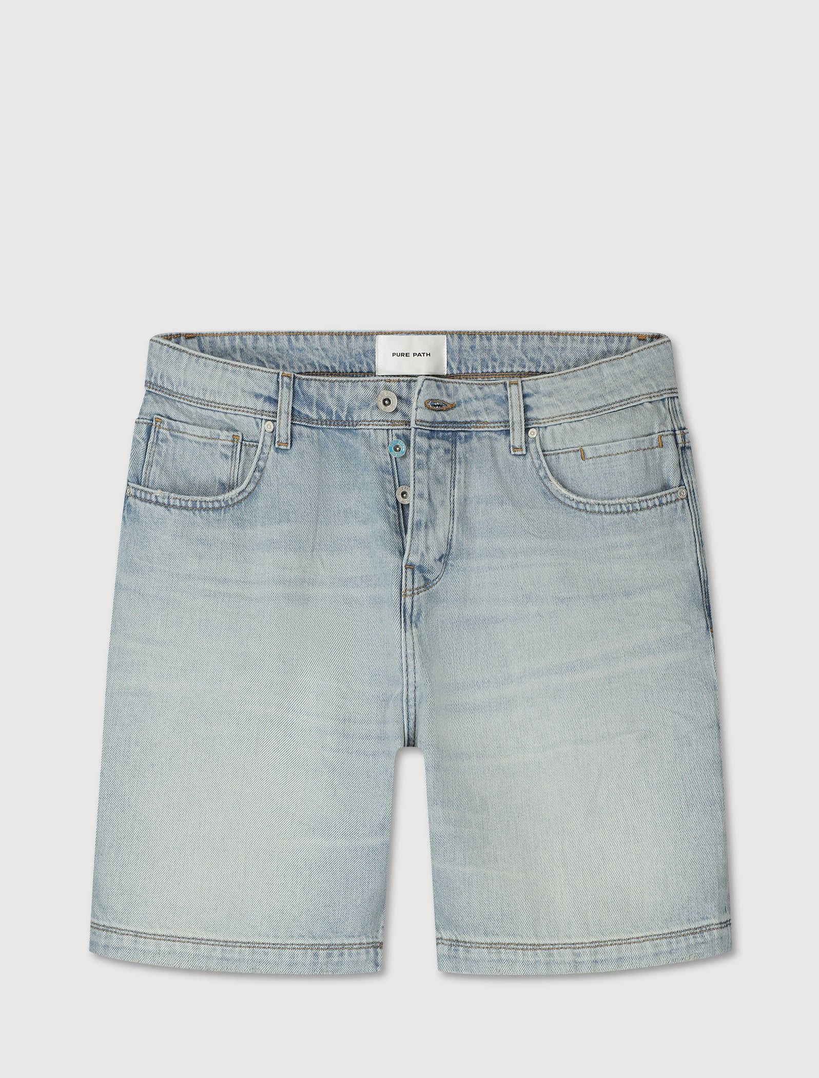 The Owen Regular Fit Shorts | Denim Light Blue