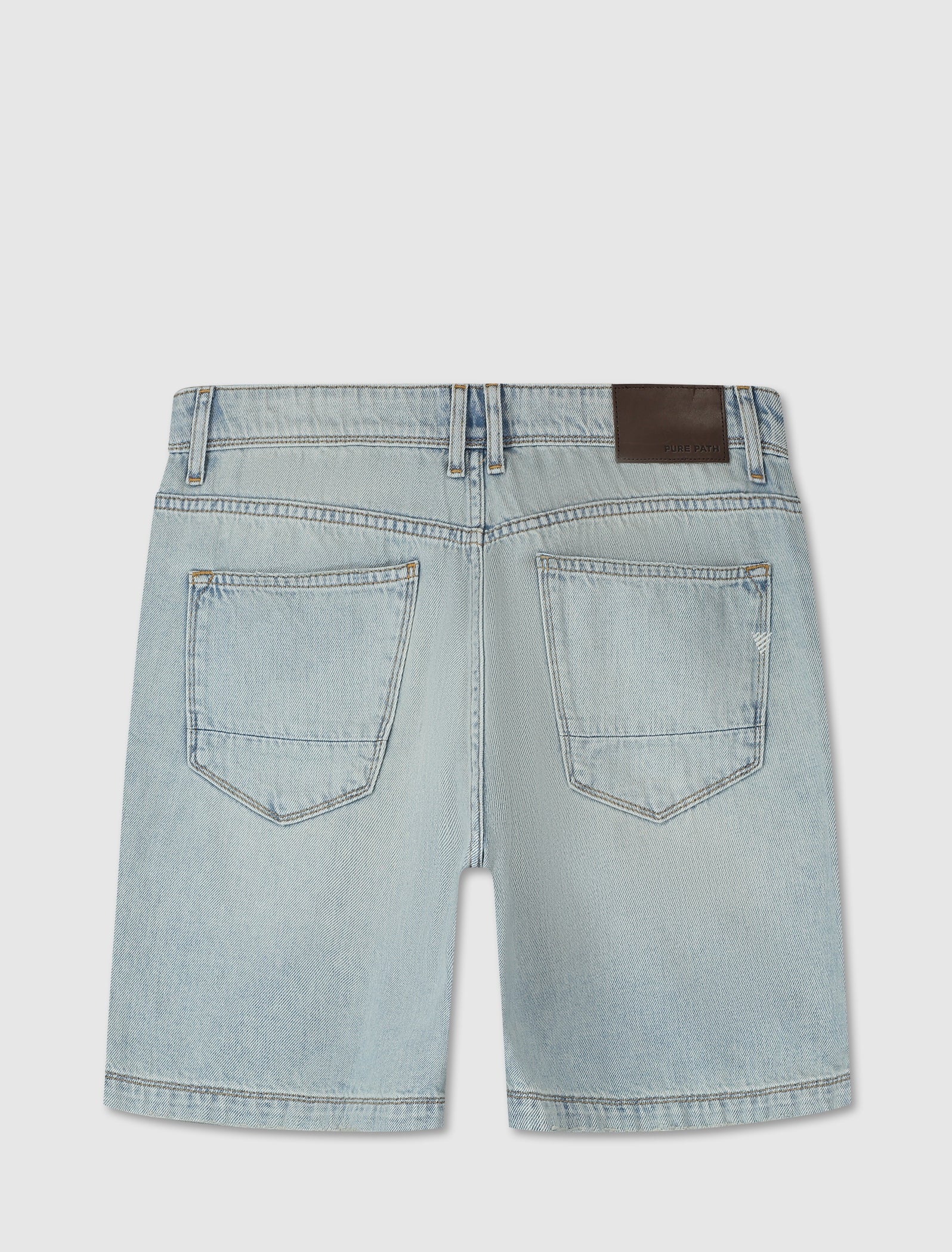 The Owen Regular Fit Shorts | Denim Light Blue
