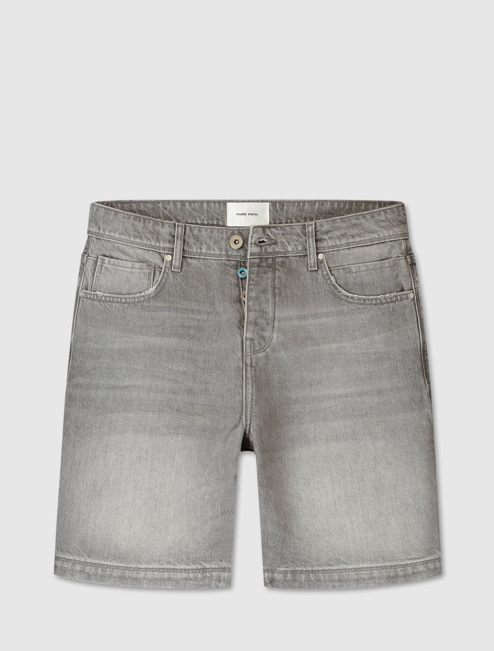 The Owen Regular Fit Shorts | Denim Mid Grey