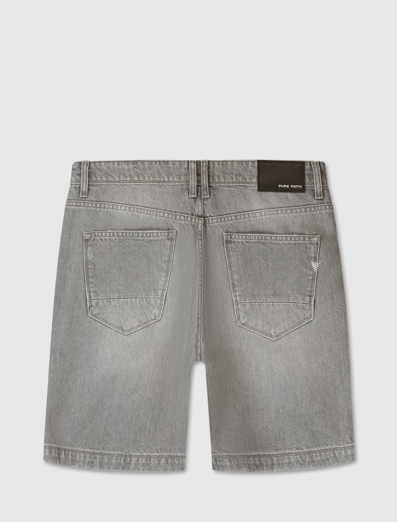 The Owen Regular Fit Shorts | Denim Mid Grey