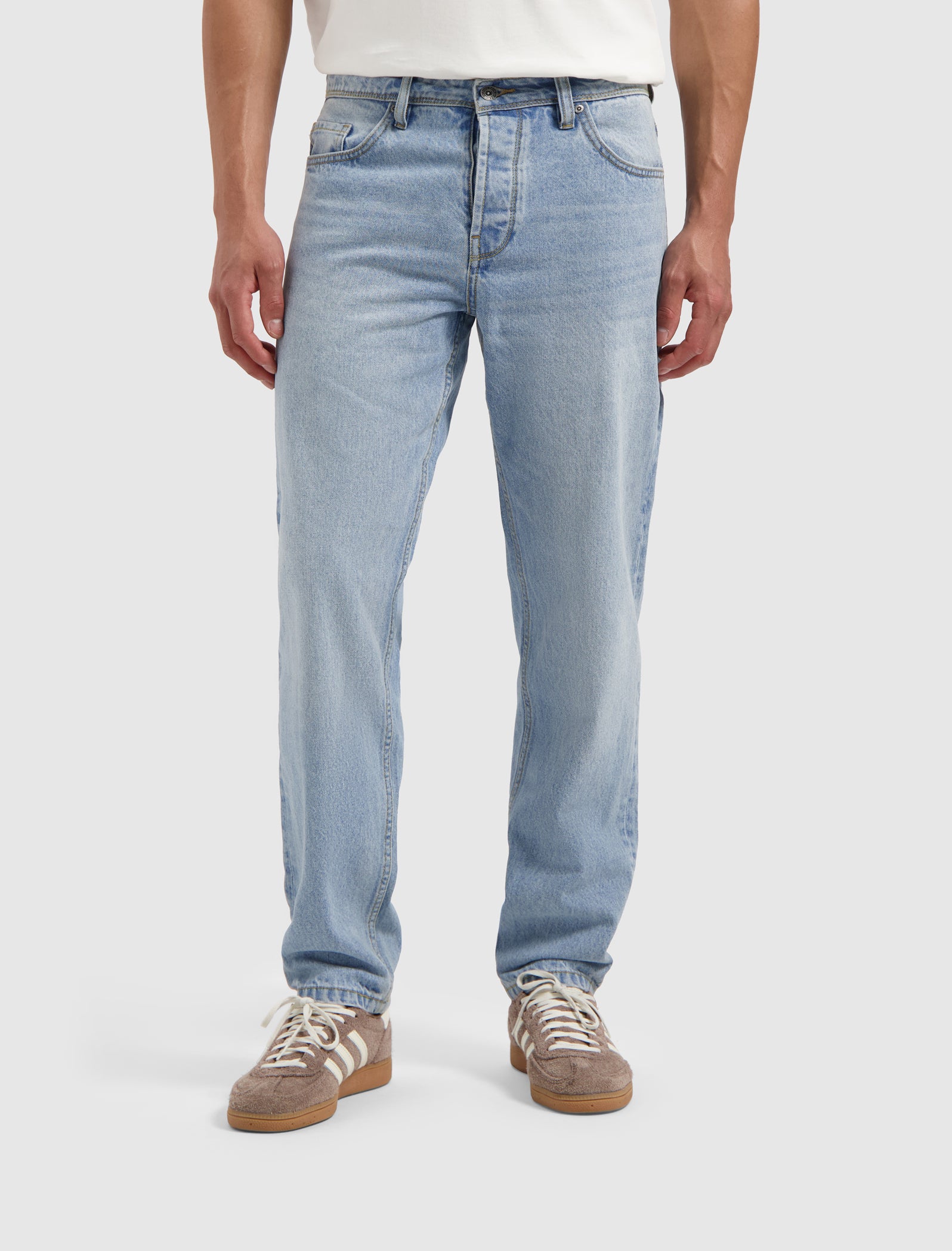 The Aiden Loose Fit Jeans | Denim Light Blue