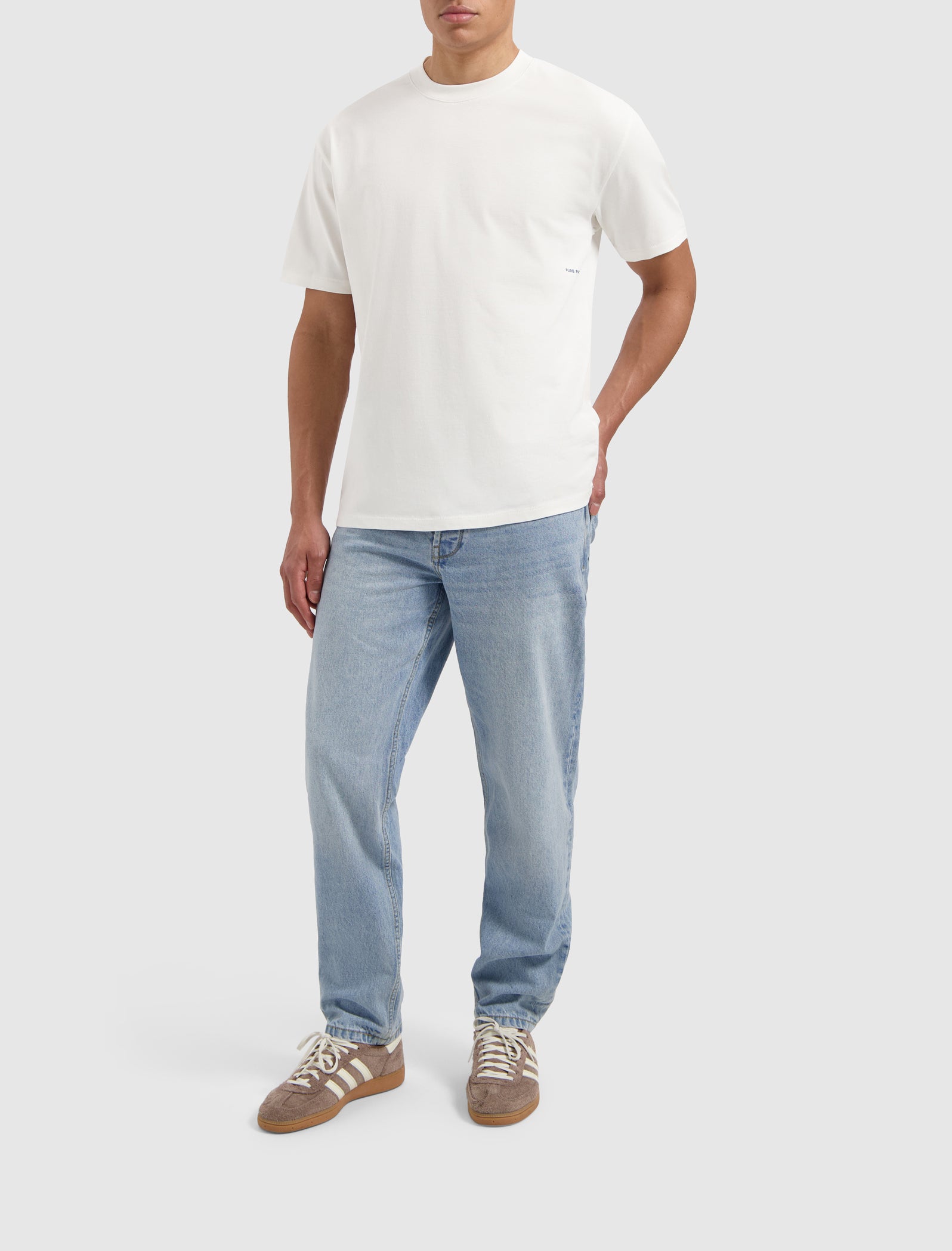 The Aiden Loose Fit Jeans | Denim Light Blue