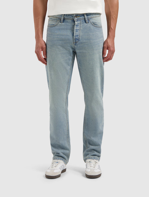 The Eric Regular Fit Jeans | Denim Blue Green