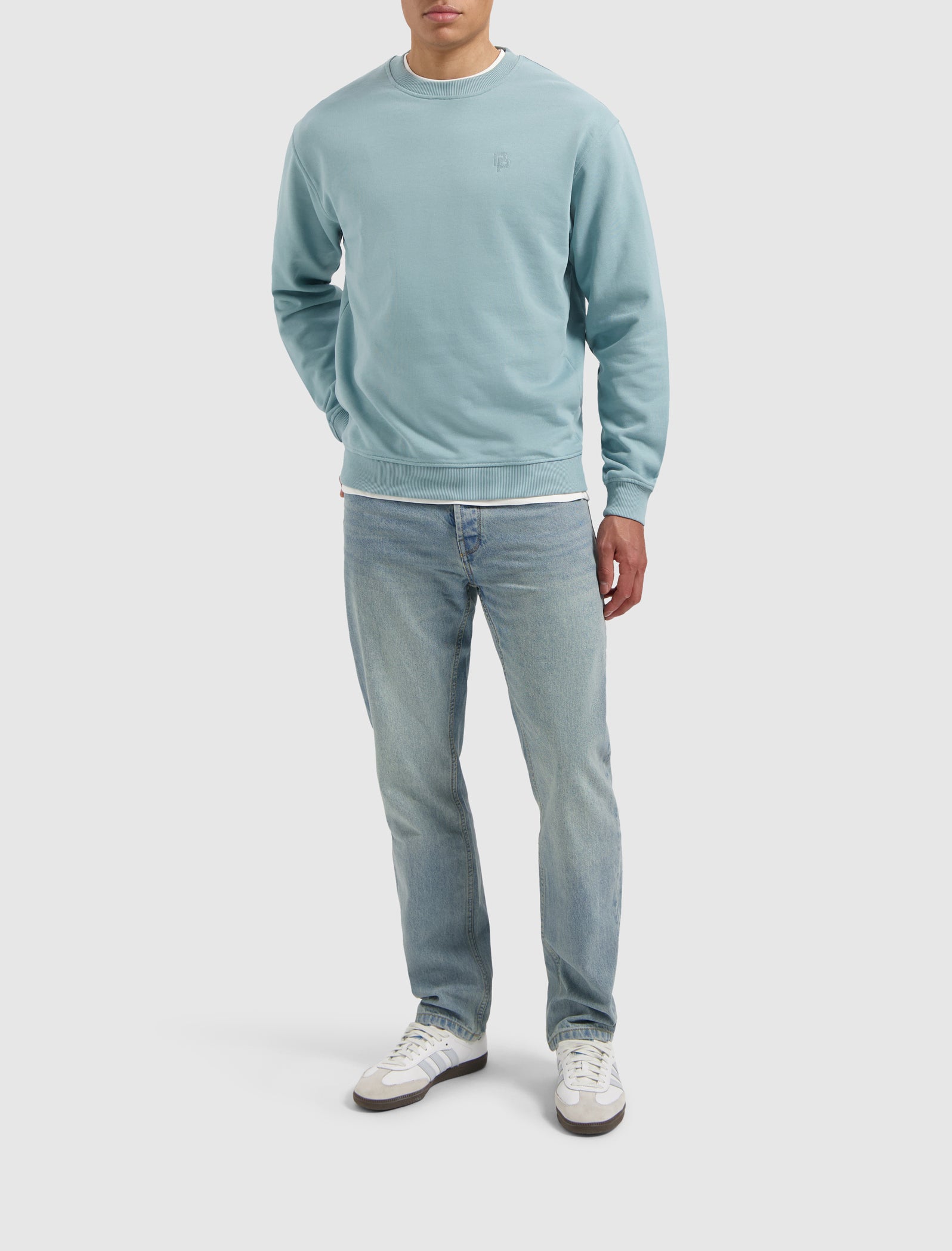The Eric Regular Fit Jeans | Denim Blue Green