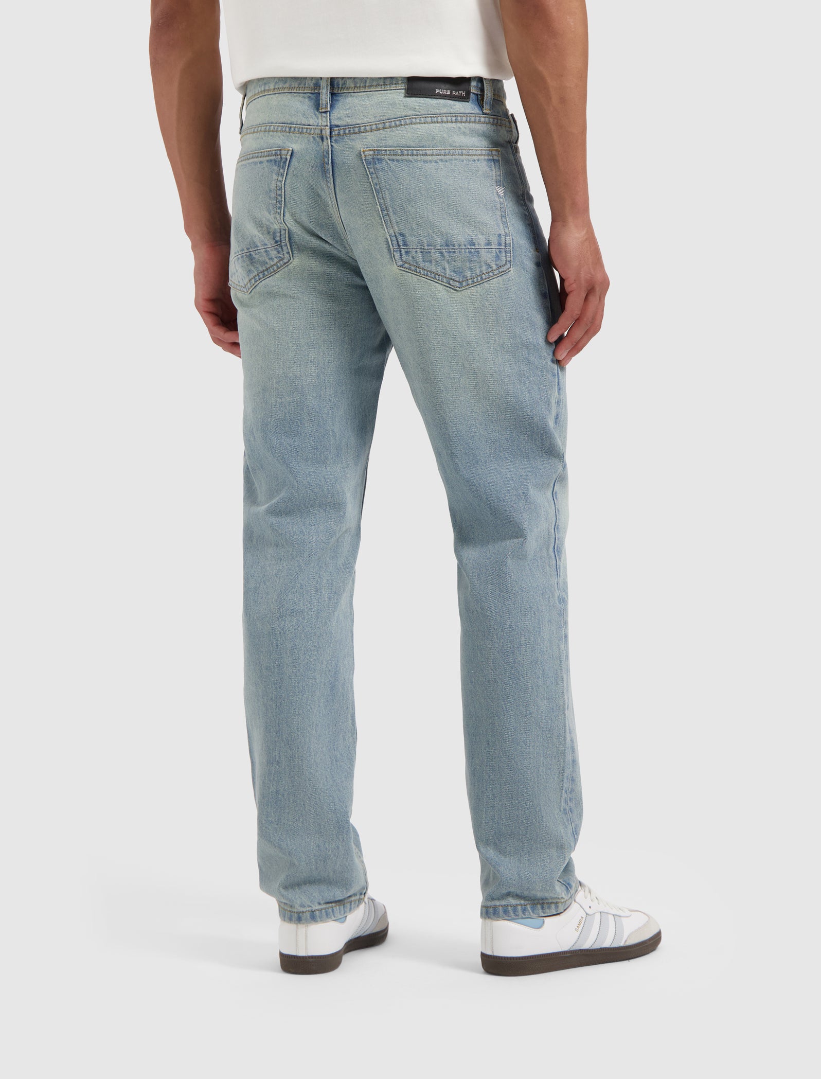 The Eric Regular Fit Jeans | Denim Blue Green