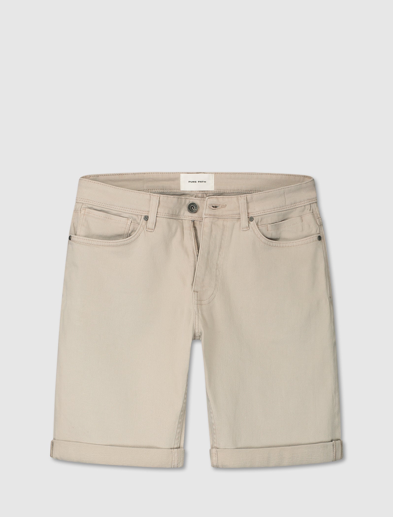The Miles Slim Fit Shorts | Sand