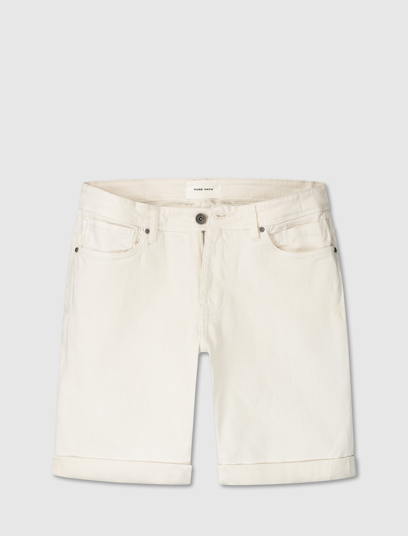 The Miles Slim Fit Shorts | Off White