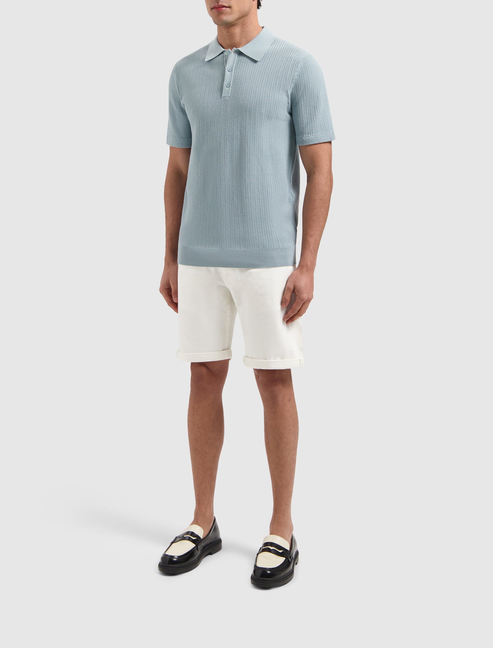 The Miles Slim Fit Shorts | Off White