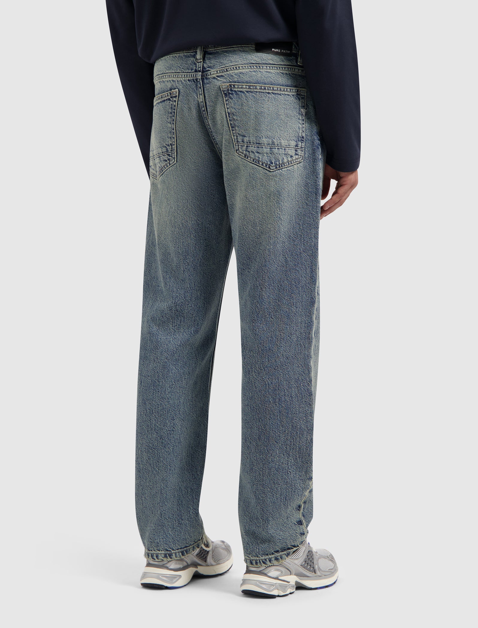 The Eric Regular Fit Jeans | Denim Blue Green