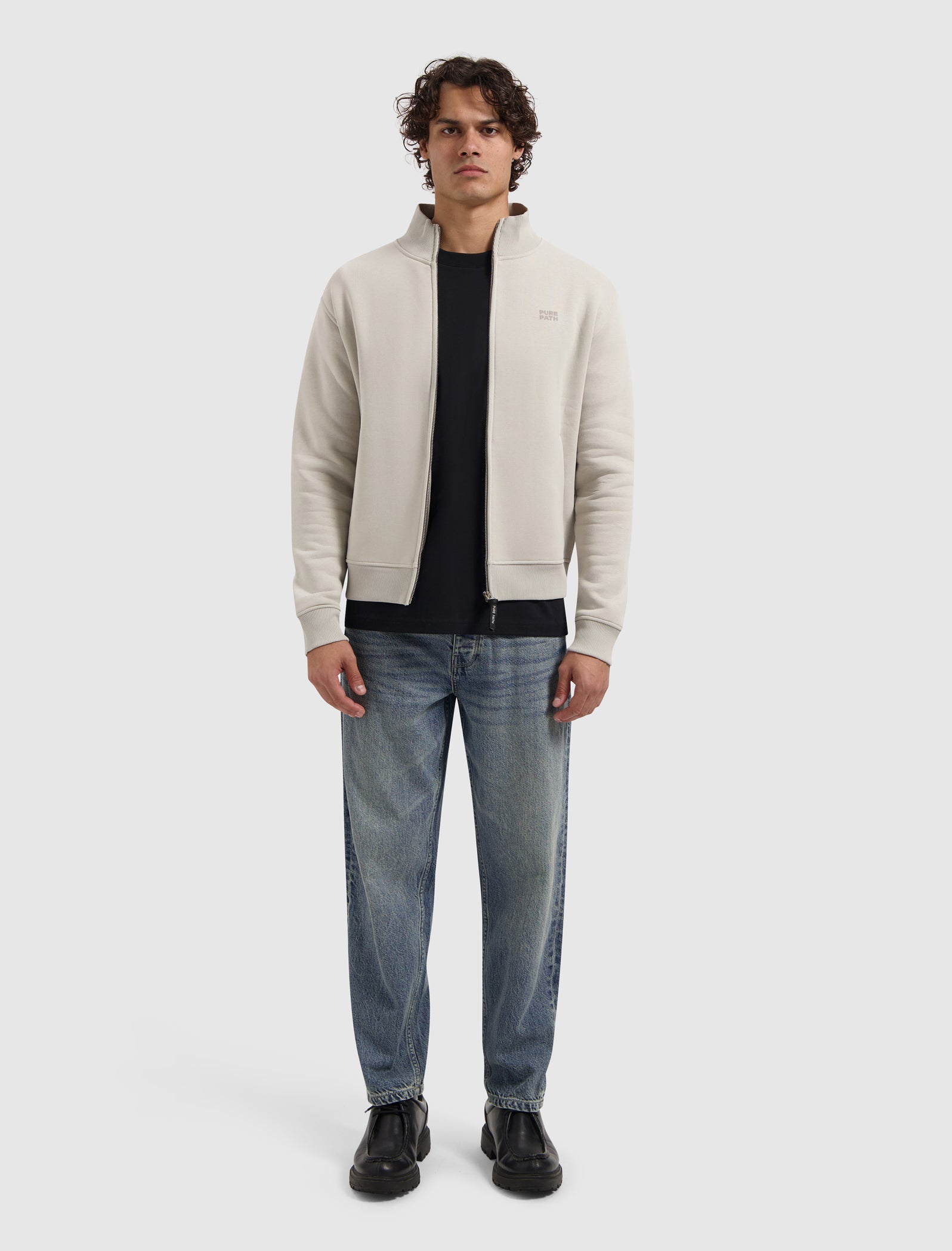 The Aiden Loose Fit Jeans | Denim Blue Green