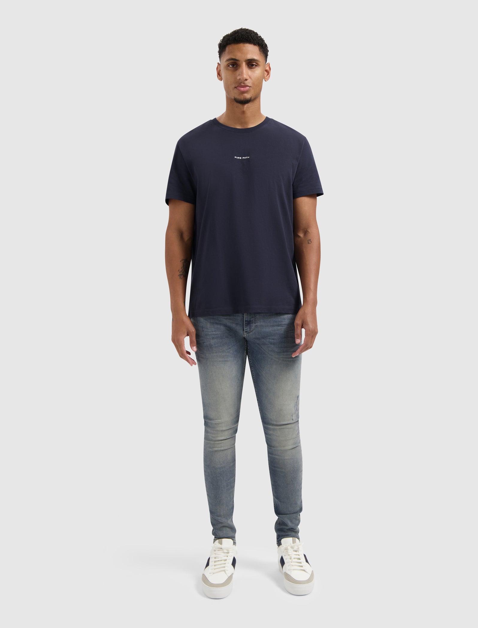 The Jone Skinny Fit Jeans | Denim Blue Green