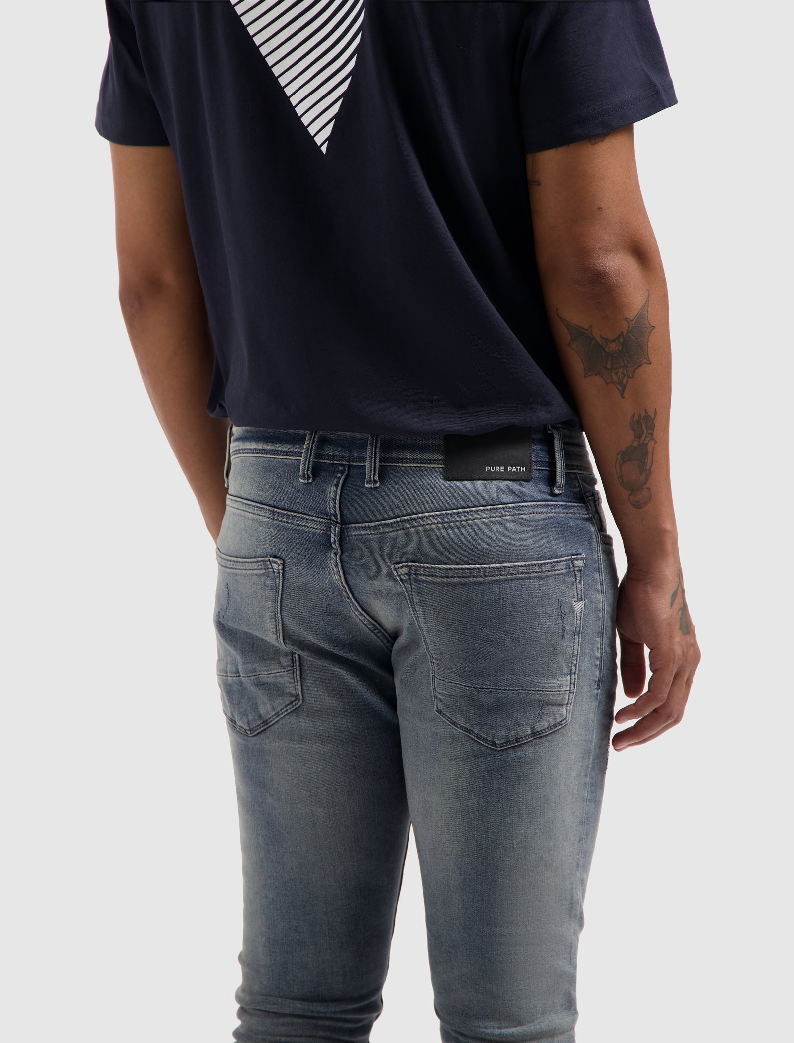 The Jone Skinny Fit Jeans | Denim Blue Green