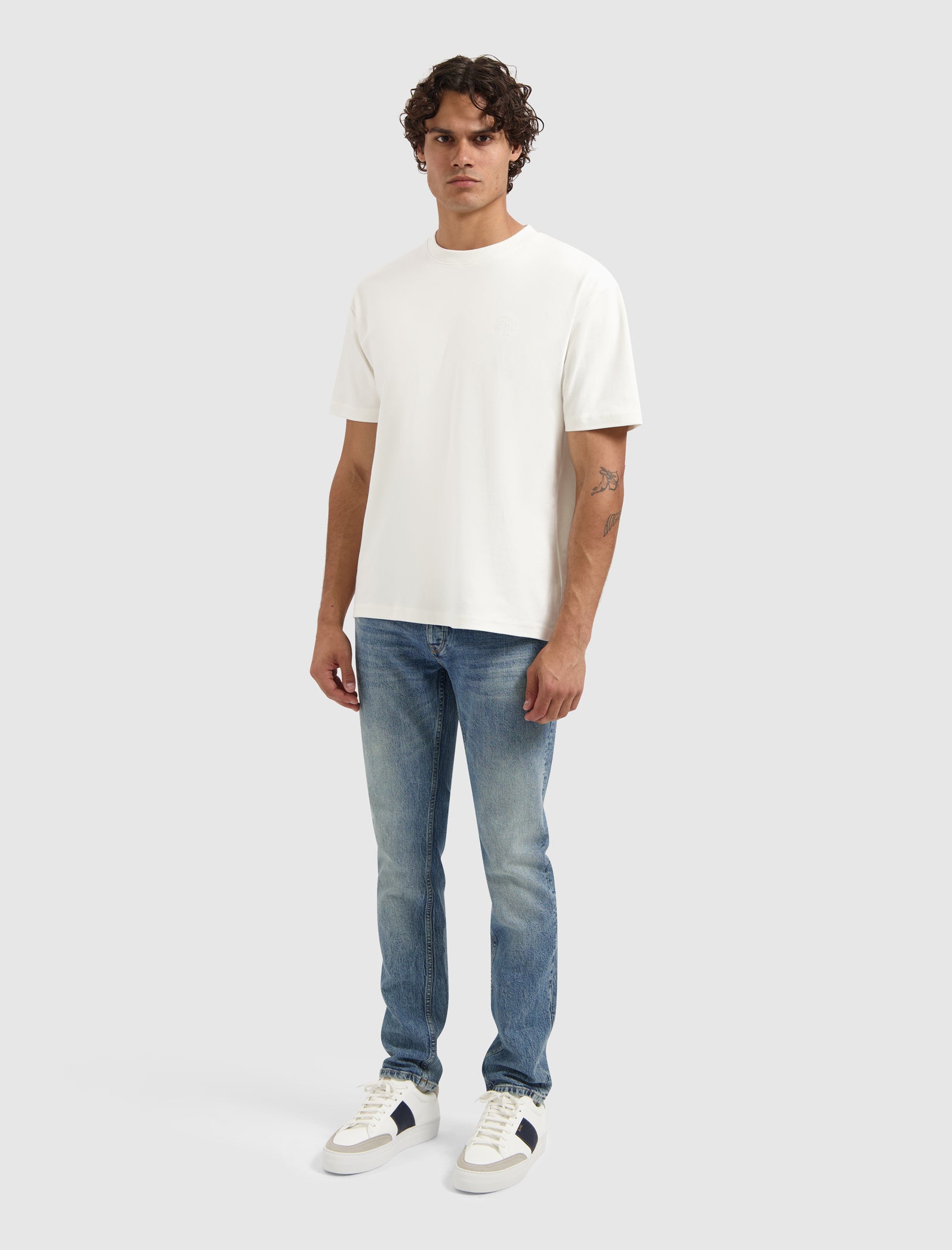 The Ryan Slim Fit Jeans | Denim Blue Green