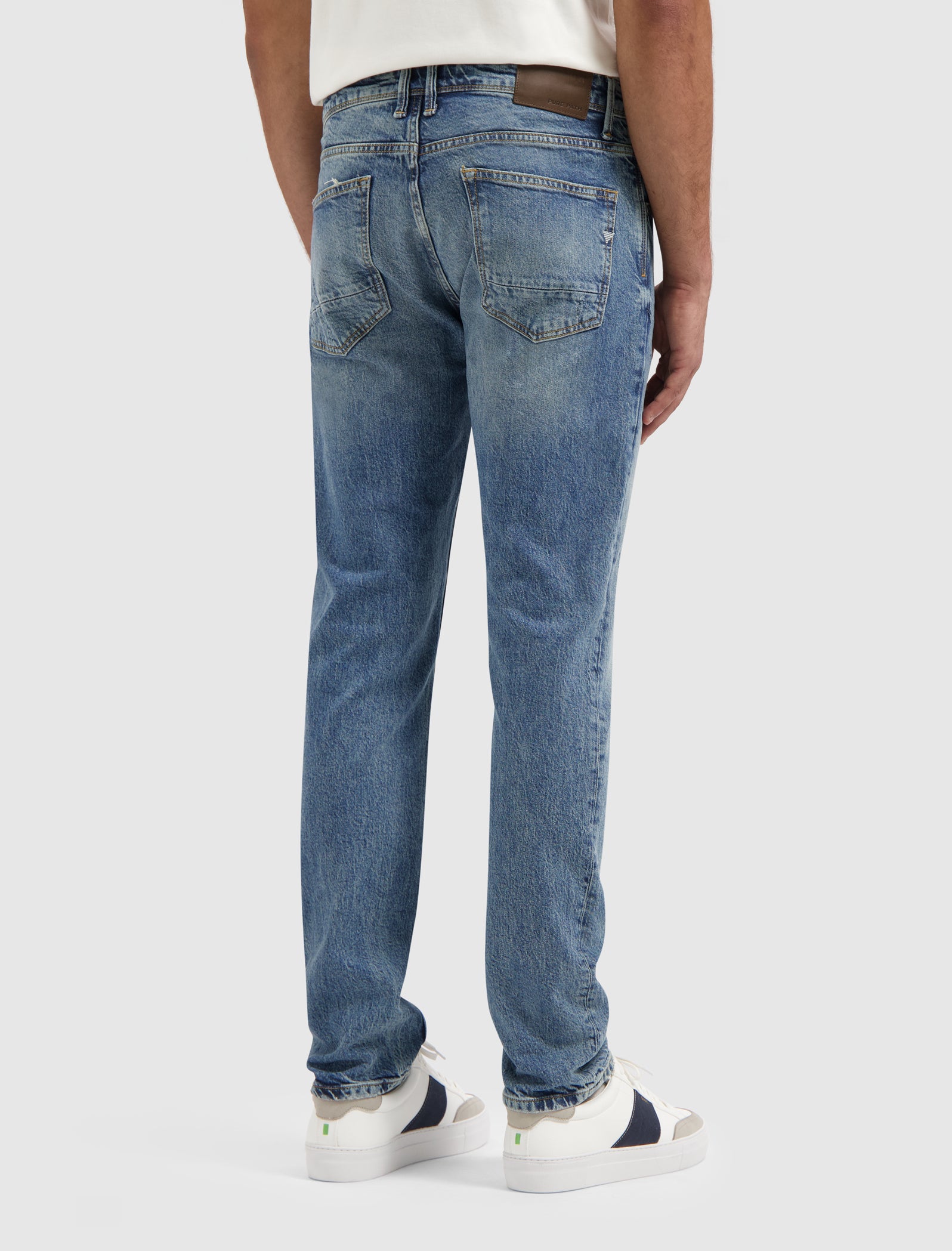 The Ryan Slim Fit Jeans | Denim Blue Green