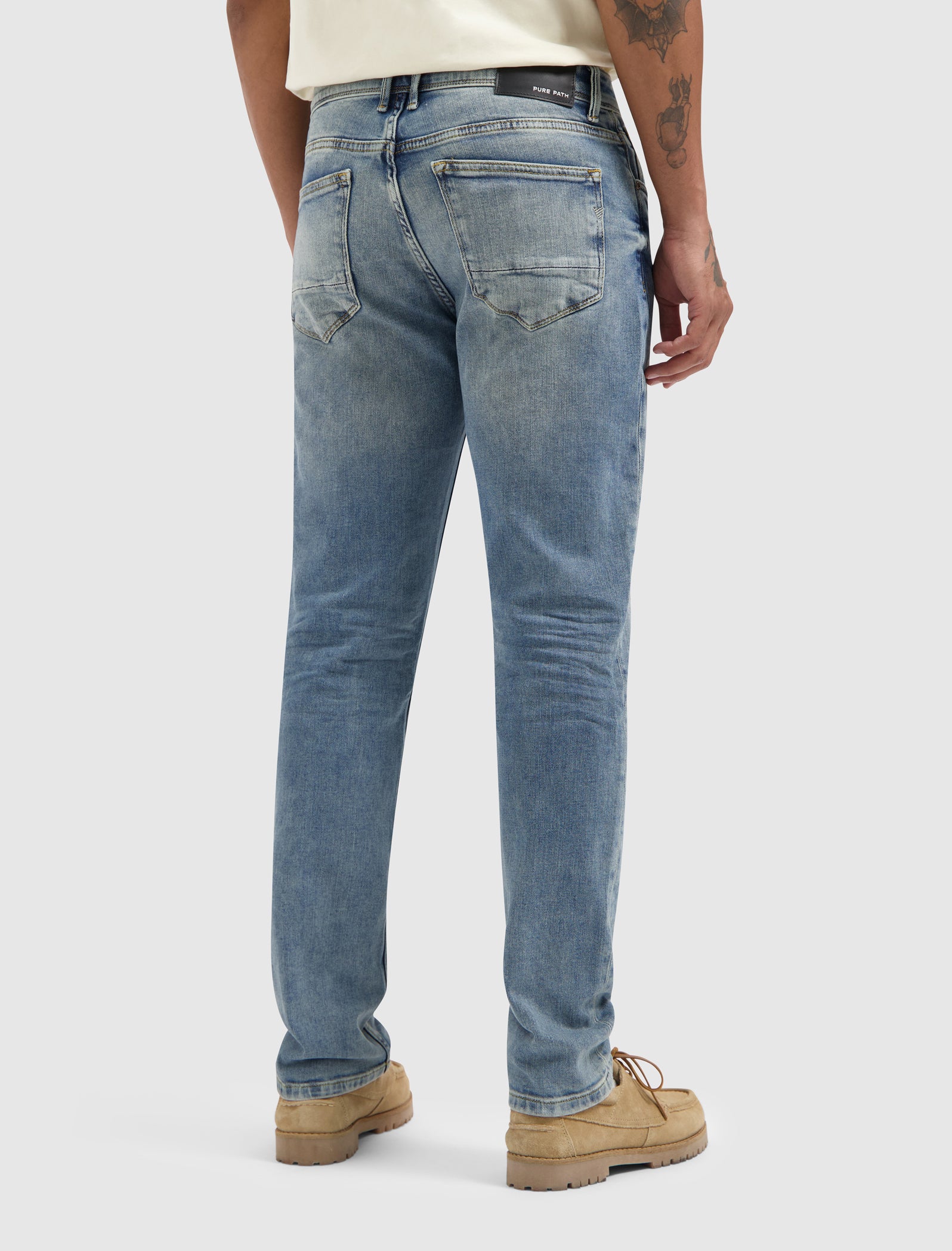 The Ryan Slim Fit Jeans | Denim Mid Blue