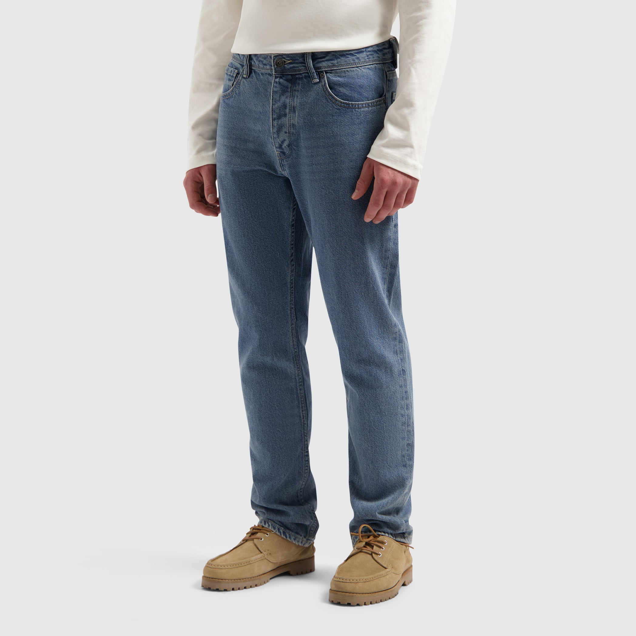 The Eric Regular Fit Jeans | Denim Mid Blue