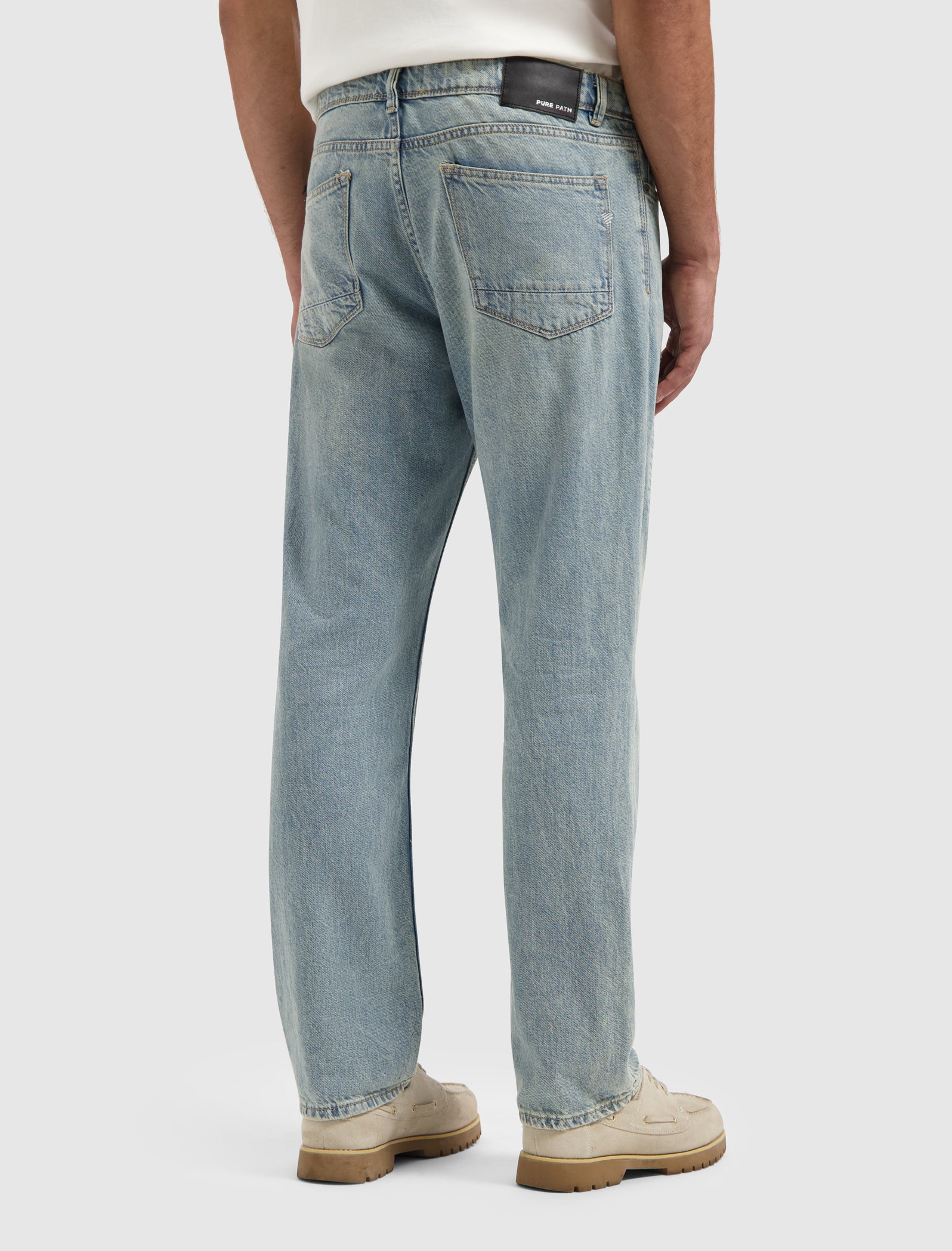 The Eric Regular Fit Jeans | Denim Blue Green