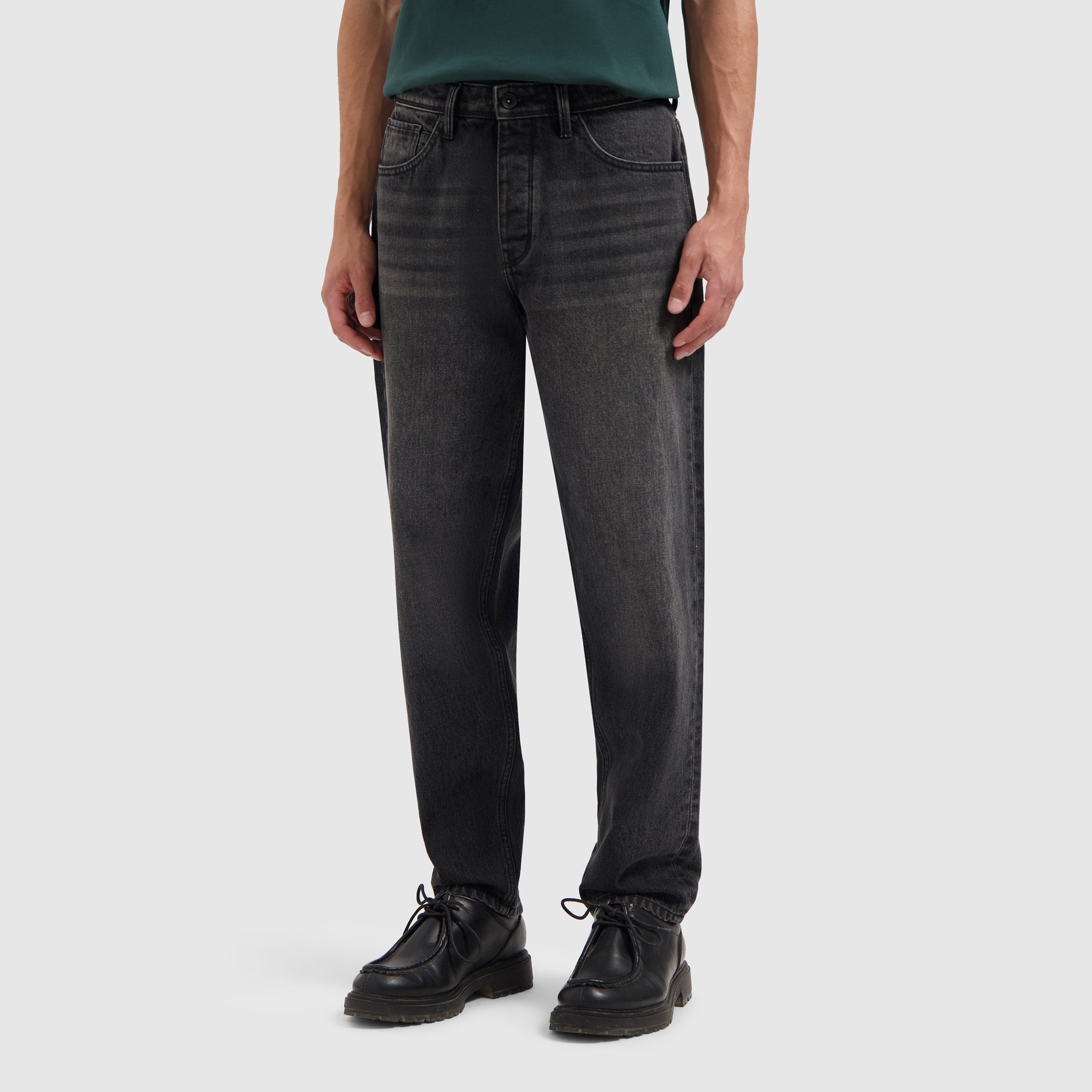 The Aiden Loose Fit Jeans | Denim Dark Grey