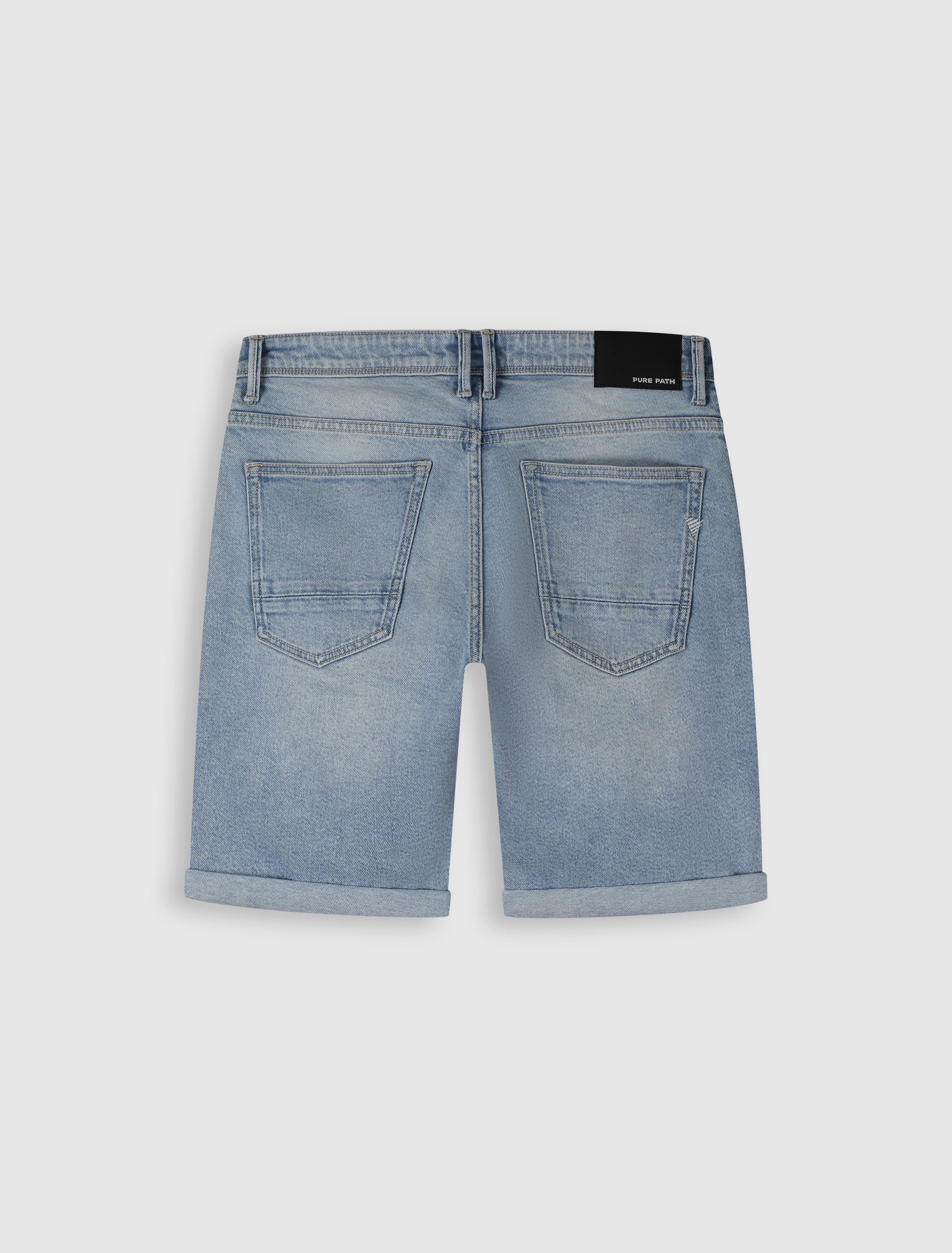 The Miles Slim Fit Short | Denim Light Blue