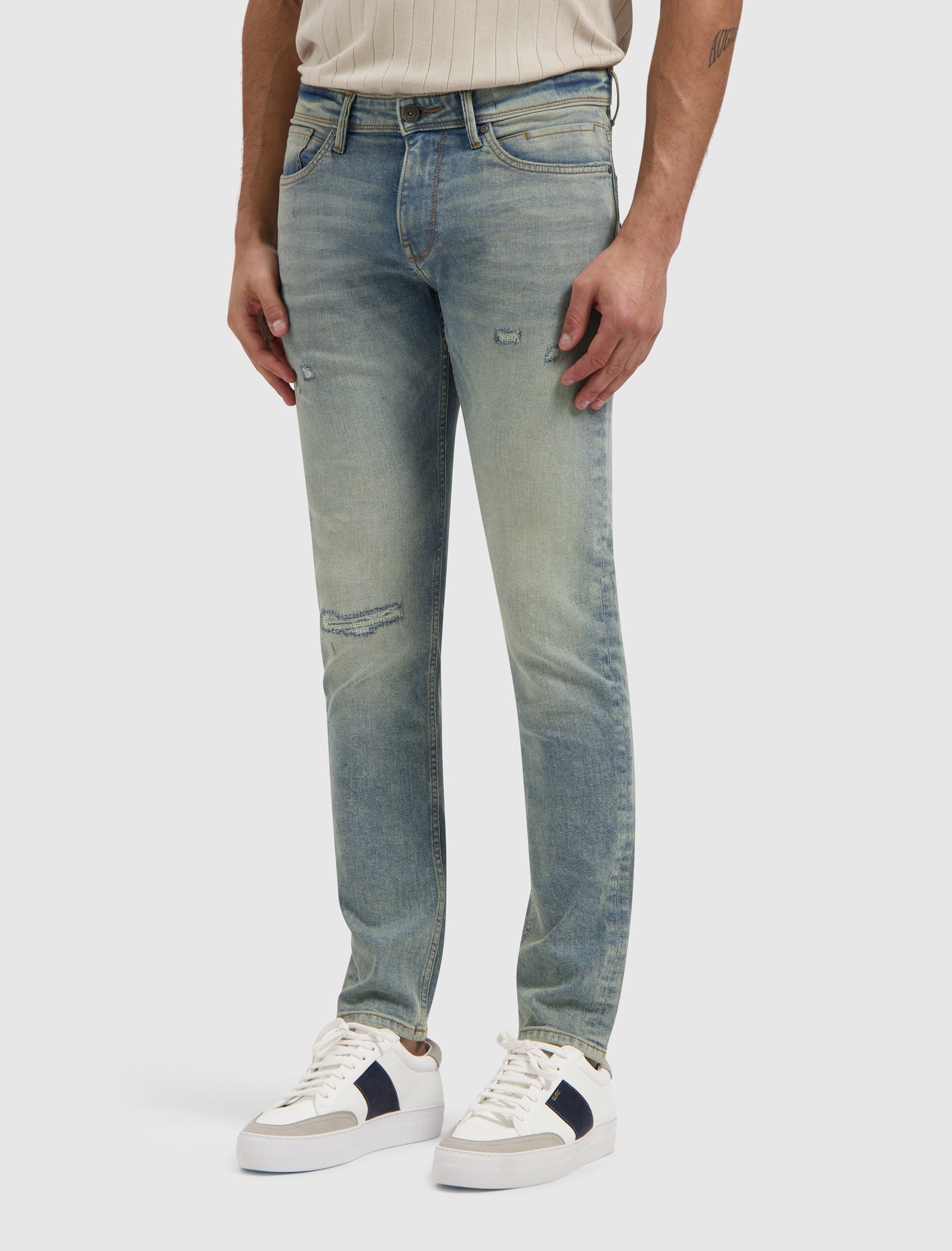 The Jone 2.0 Skinny Fit Jeans | Denim Blue Green