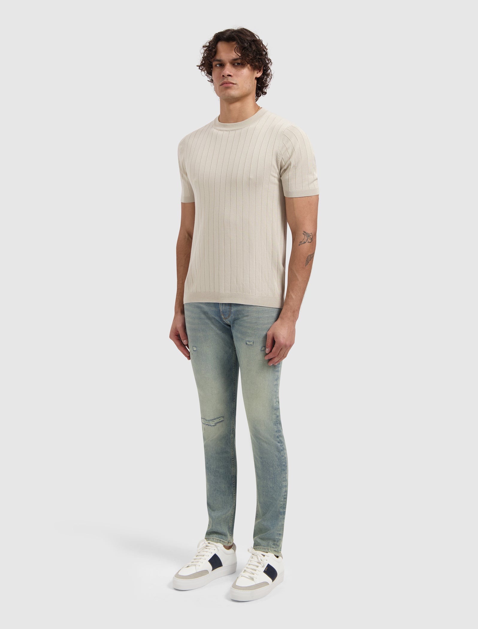 The Jone 2.0 Skinny Fit Jeans | Denim Blue Green