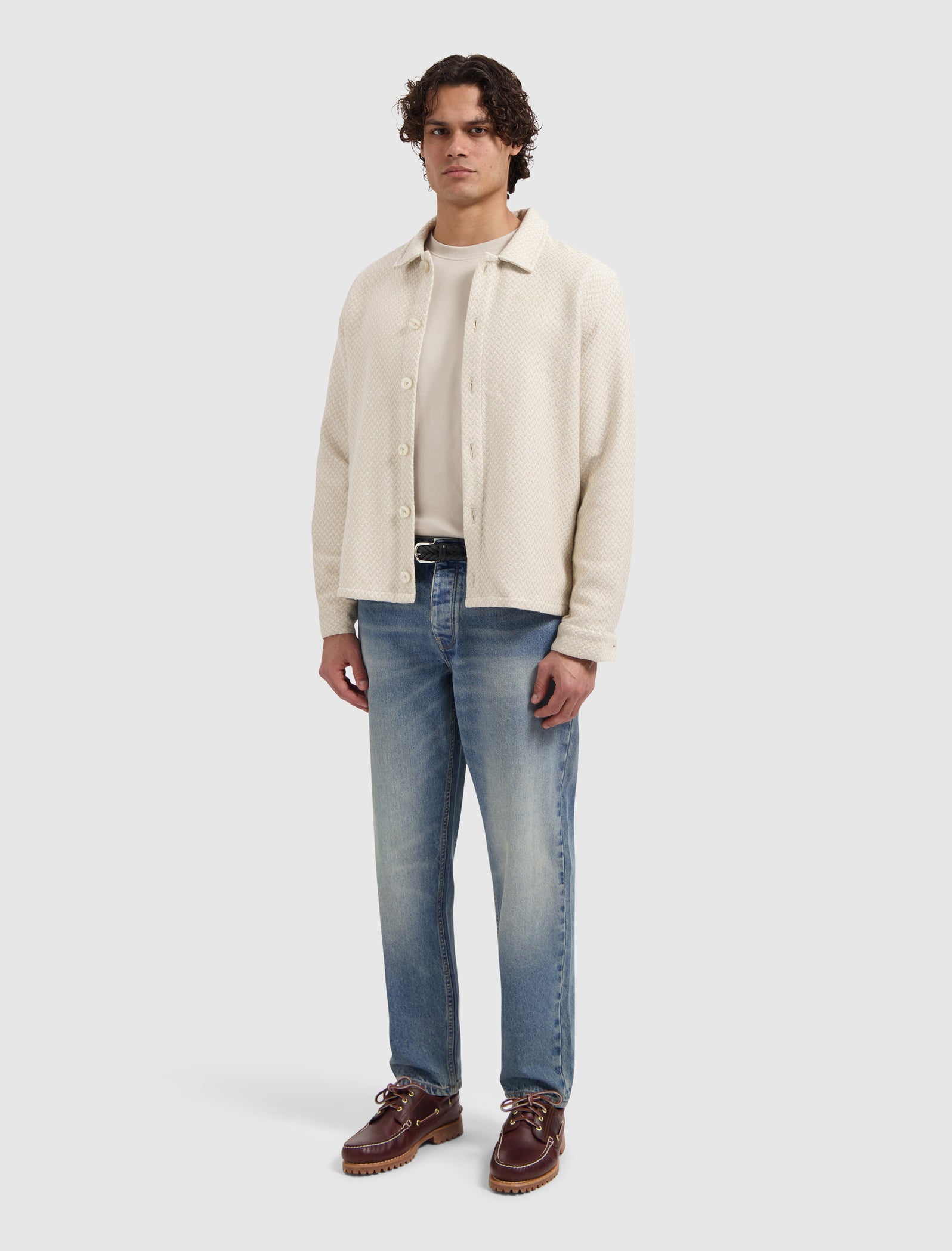 The Aiden Loose Fit Jeans | Denim Blue Green