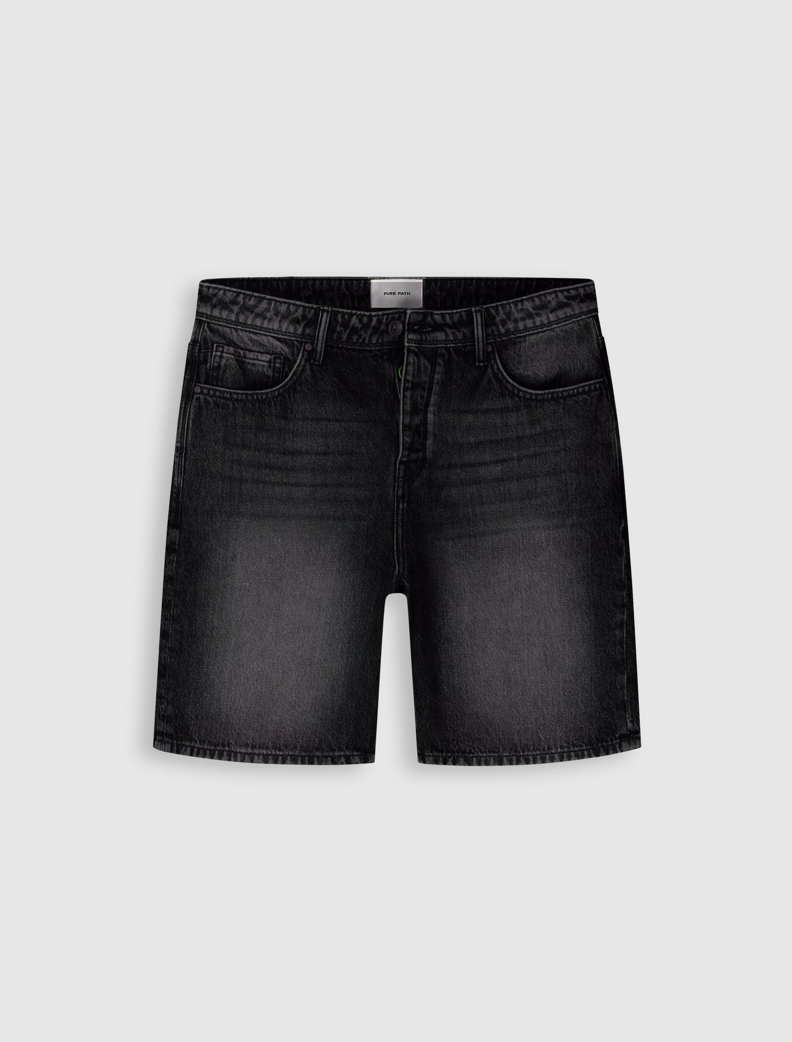 The Owen Regular Fit Short | Denim Dark Grey