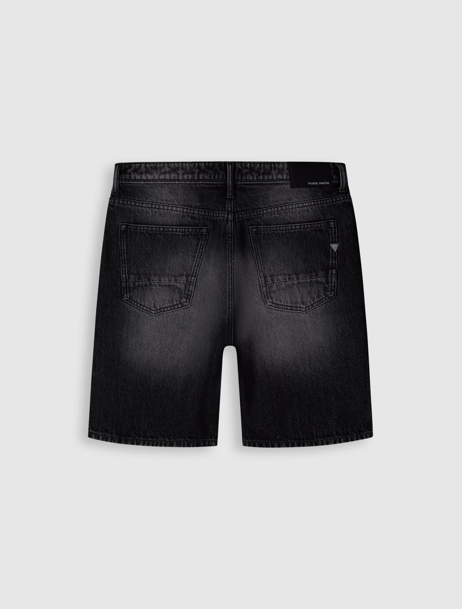 The Owen Regular Fit Short | Denim Dark Grey